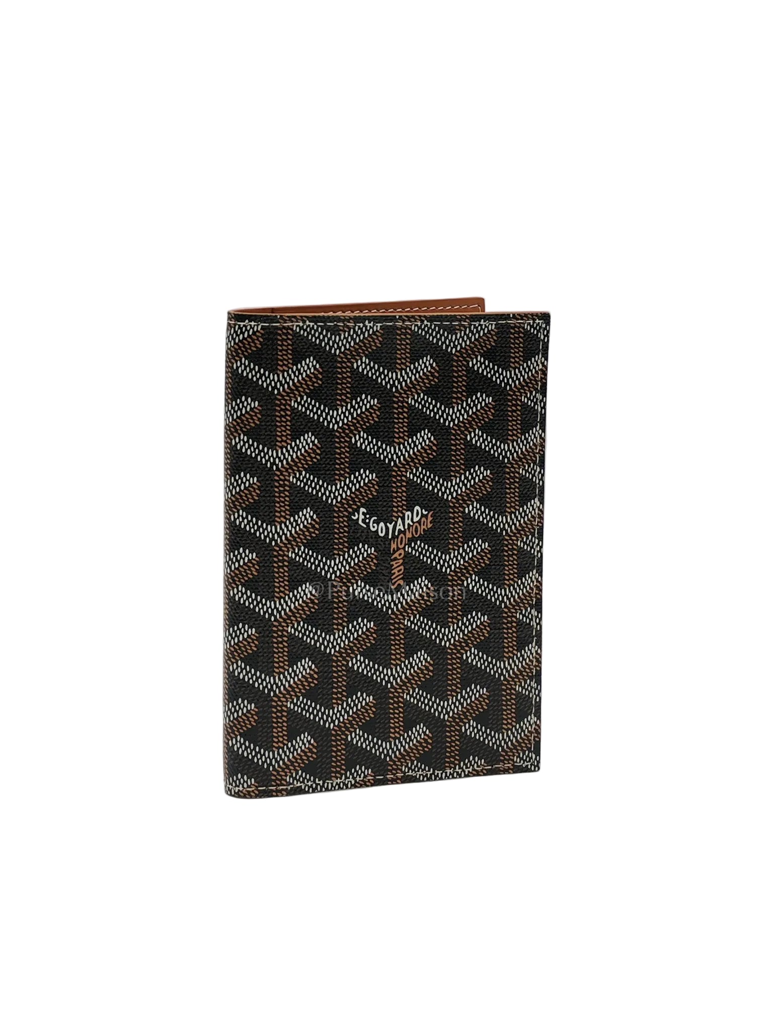 Goyard Passport Holder in Tan Goyadine Canvas | Purse Maison Luxury Bags Shop