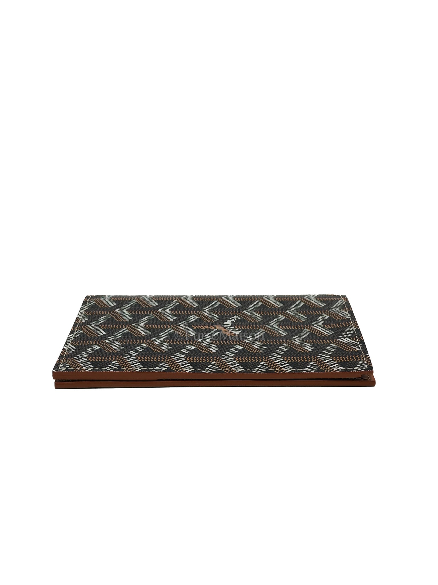Goyard Passport Holder in Tan Goyadine Canvas | Purse Maison Luxury Bags Shop