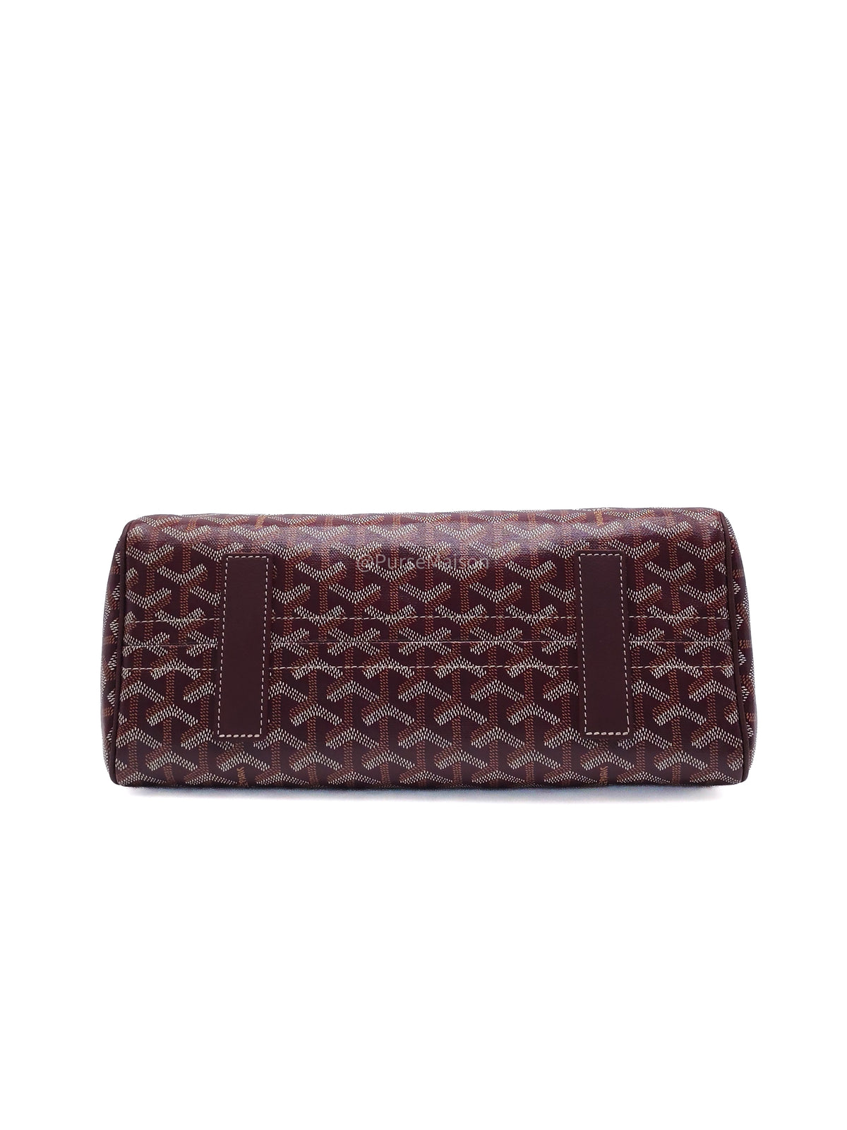 Goyard Rouette Souple Shoulder Bag PM in Burgundy Goyardine Canvas | Purse Maison Luxury Bags Shop
