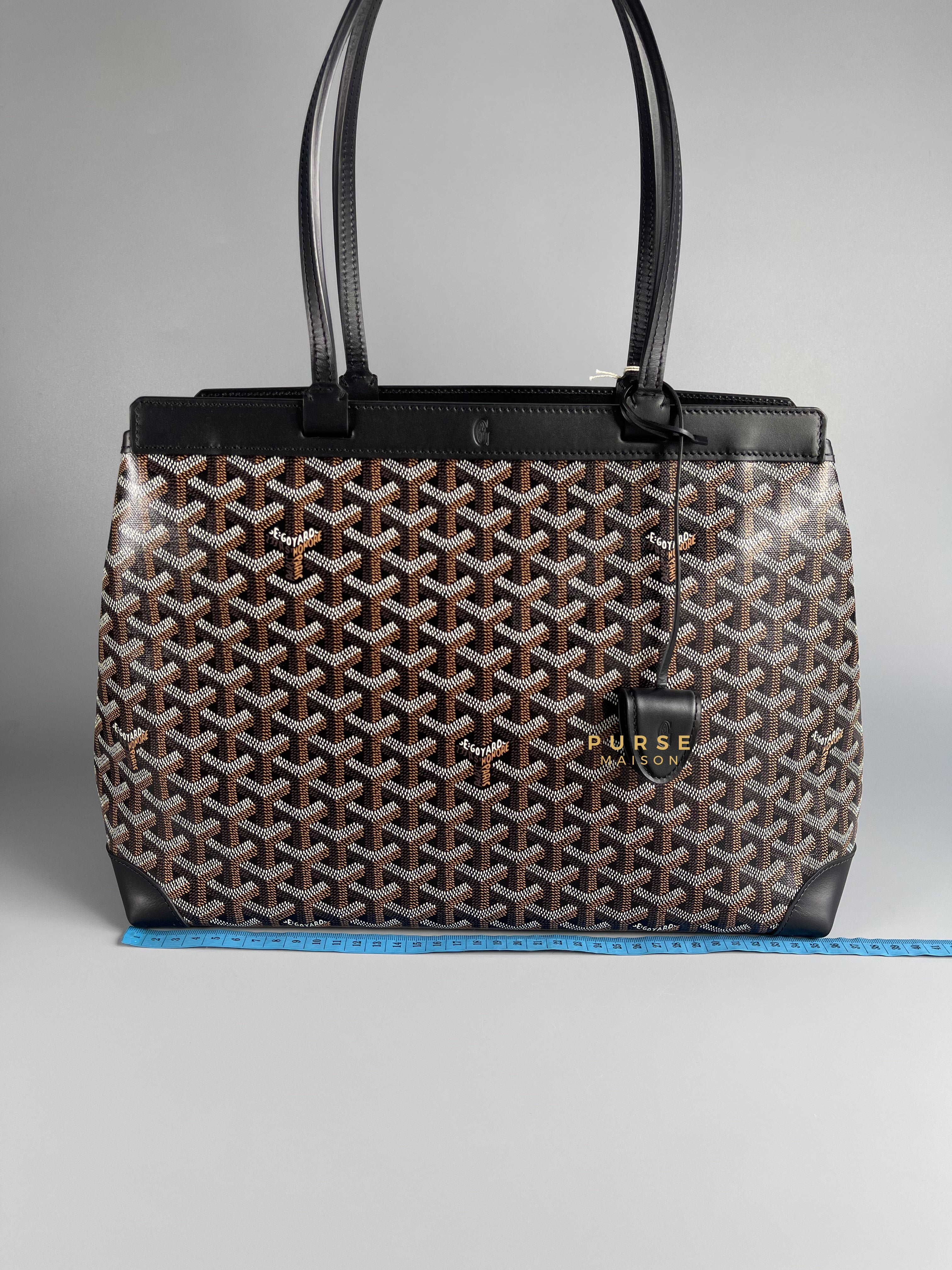 Goyard Sac Bellechasse Biaude PM Noir | Purse Maison Luxury Bags Shop
