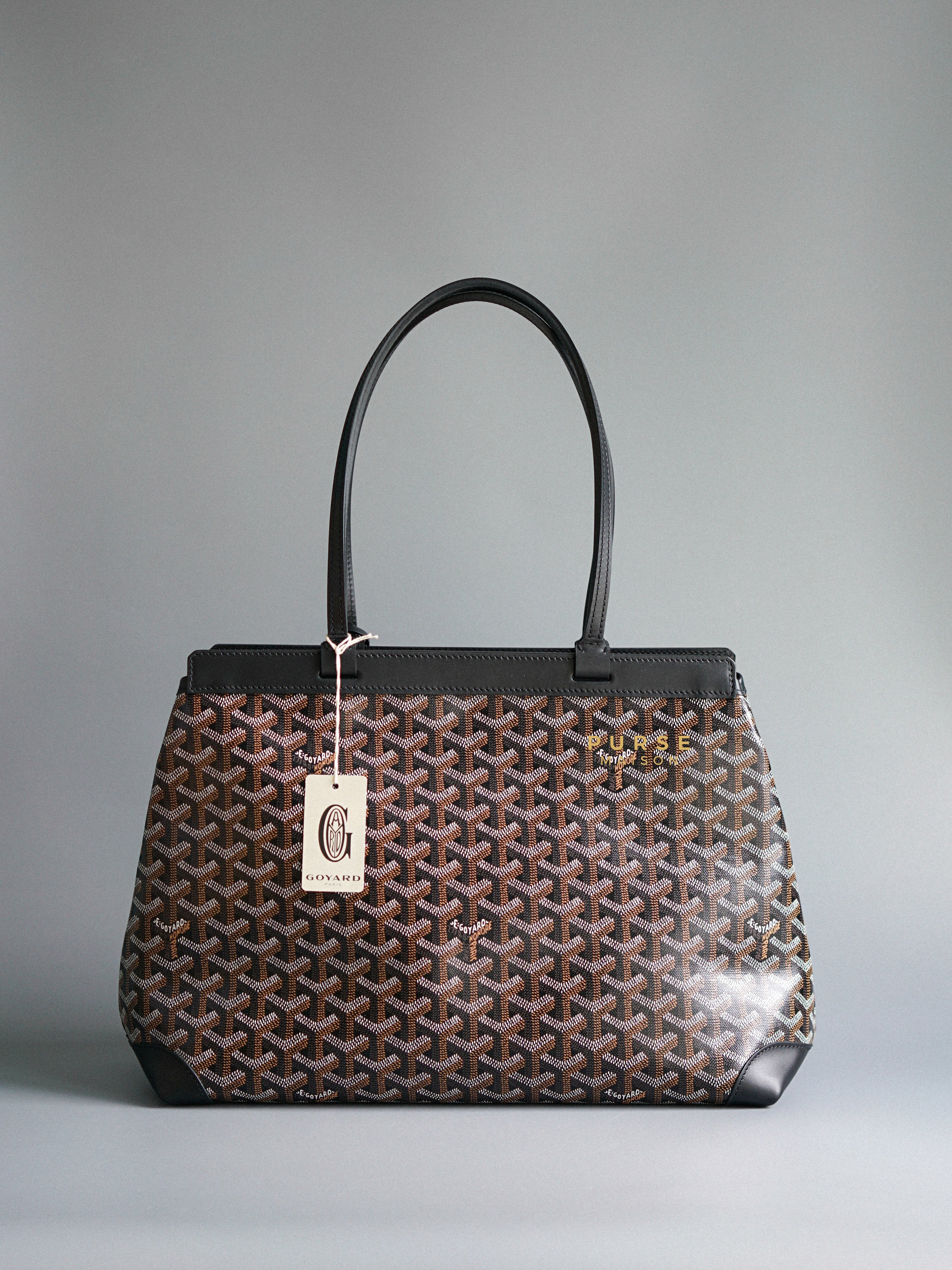 Goyard Sac Bellechasse Biaude PM Noir Purse Maison