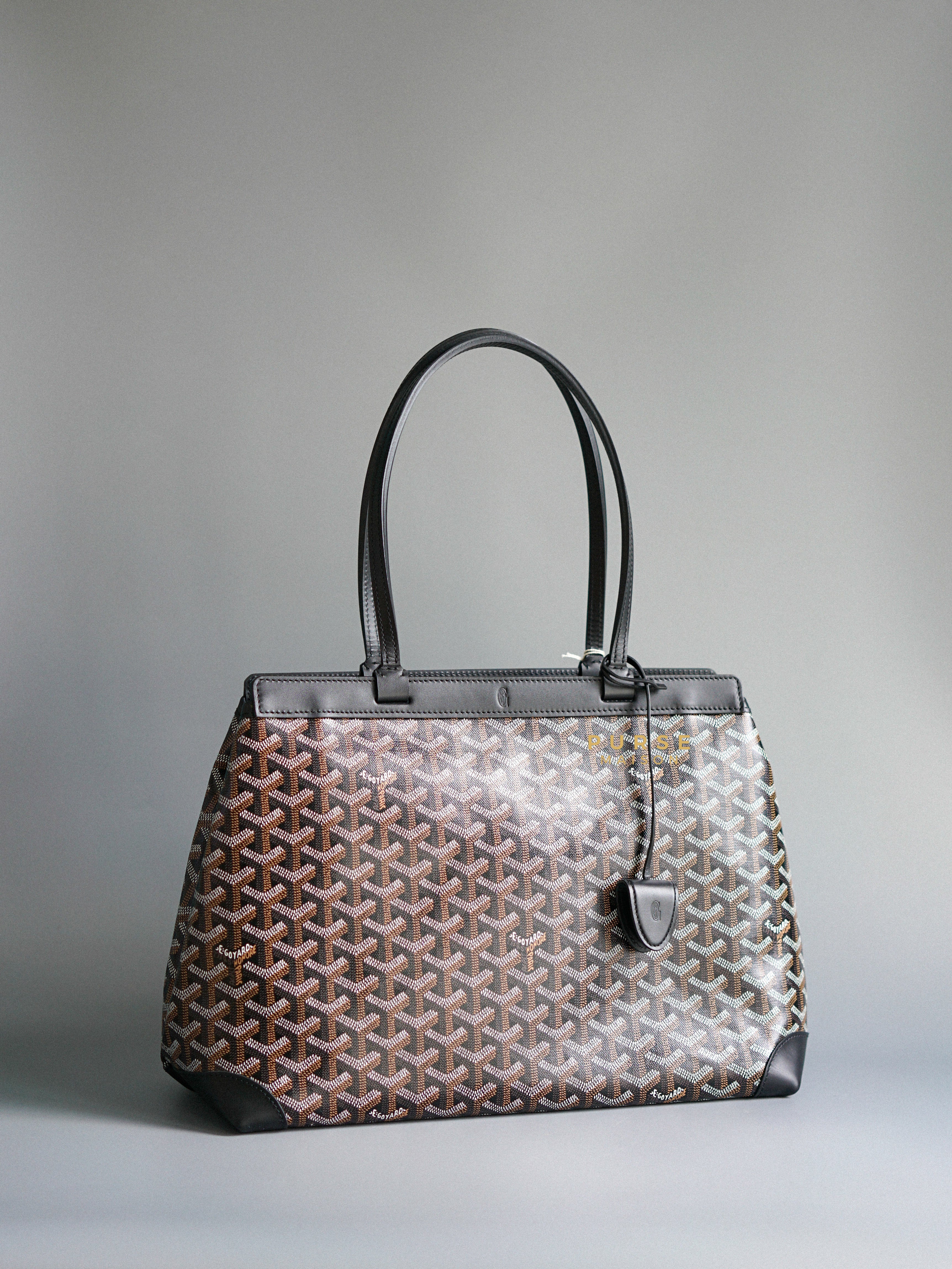 Goyard Sac Bellechasse Biaude PM Noir | Purse Maison Luxury Bags Shop