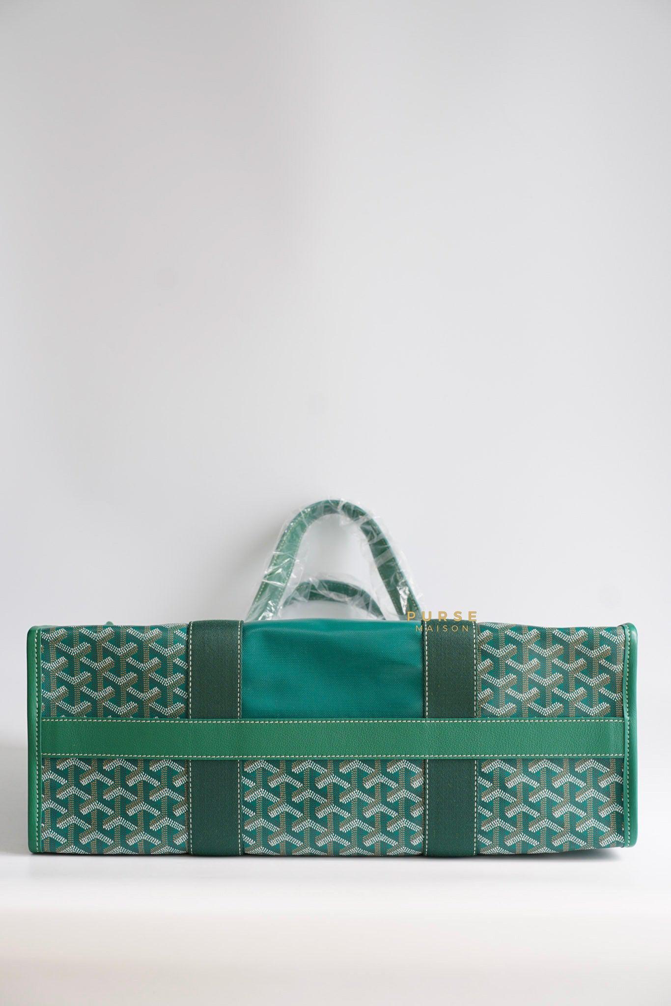 Brand New Goyard Sac Villette MM Vert (Green), Luxury, Bags