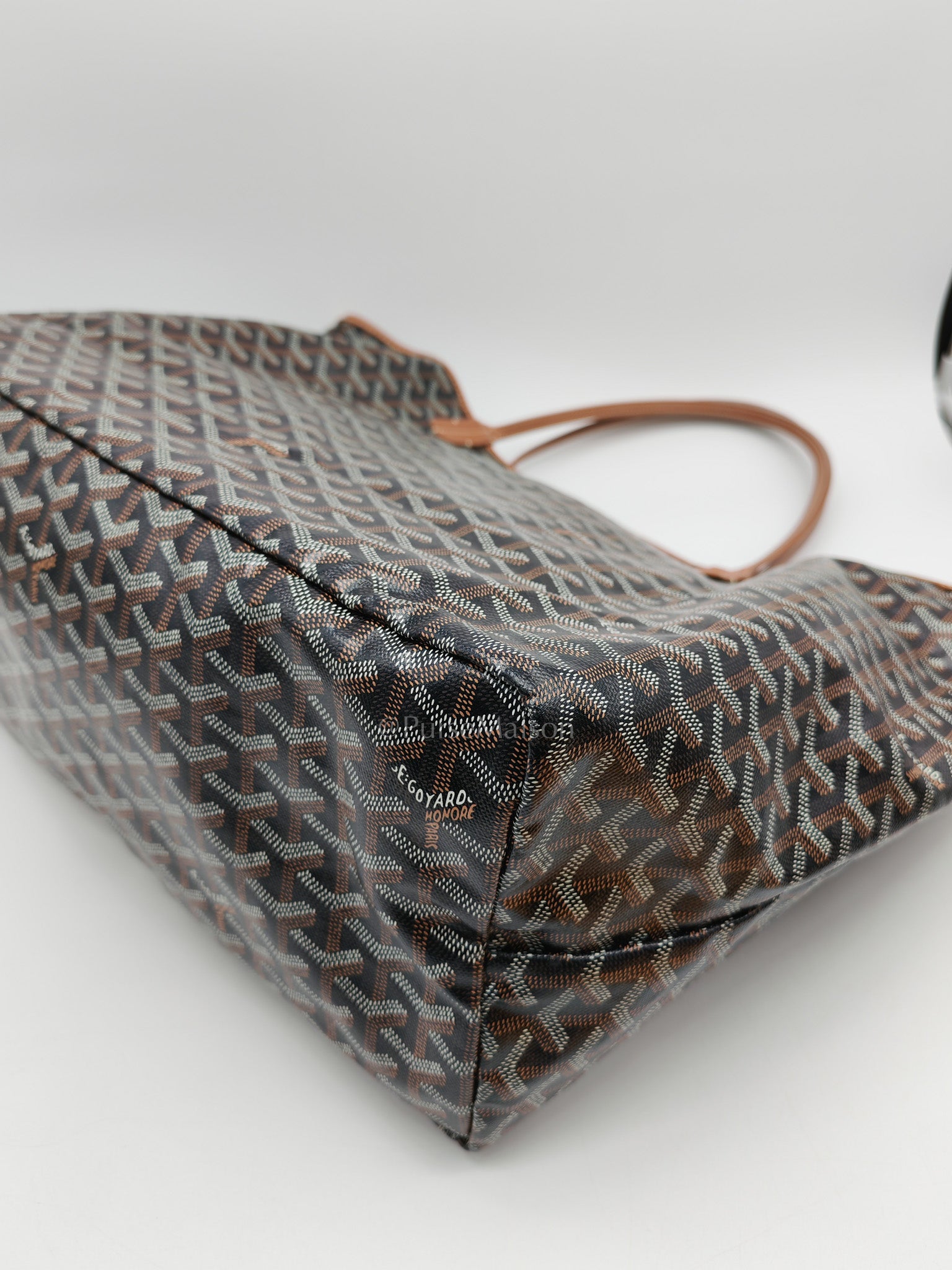 Goyard Saint Louis GM Tan in Goyardine Canvas Tote Bag | Purse Maison Luxury Bags Shop