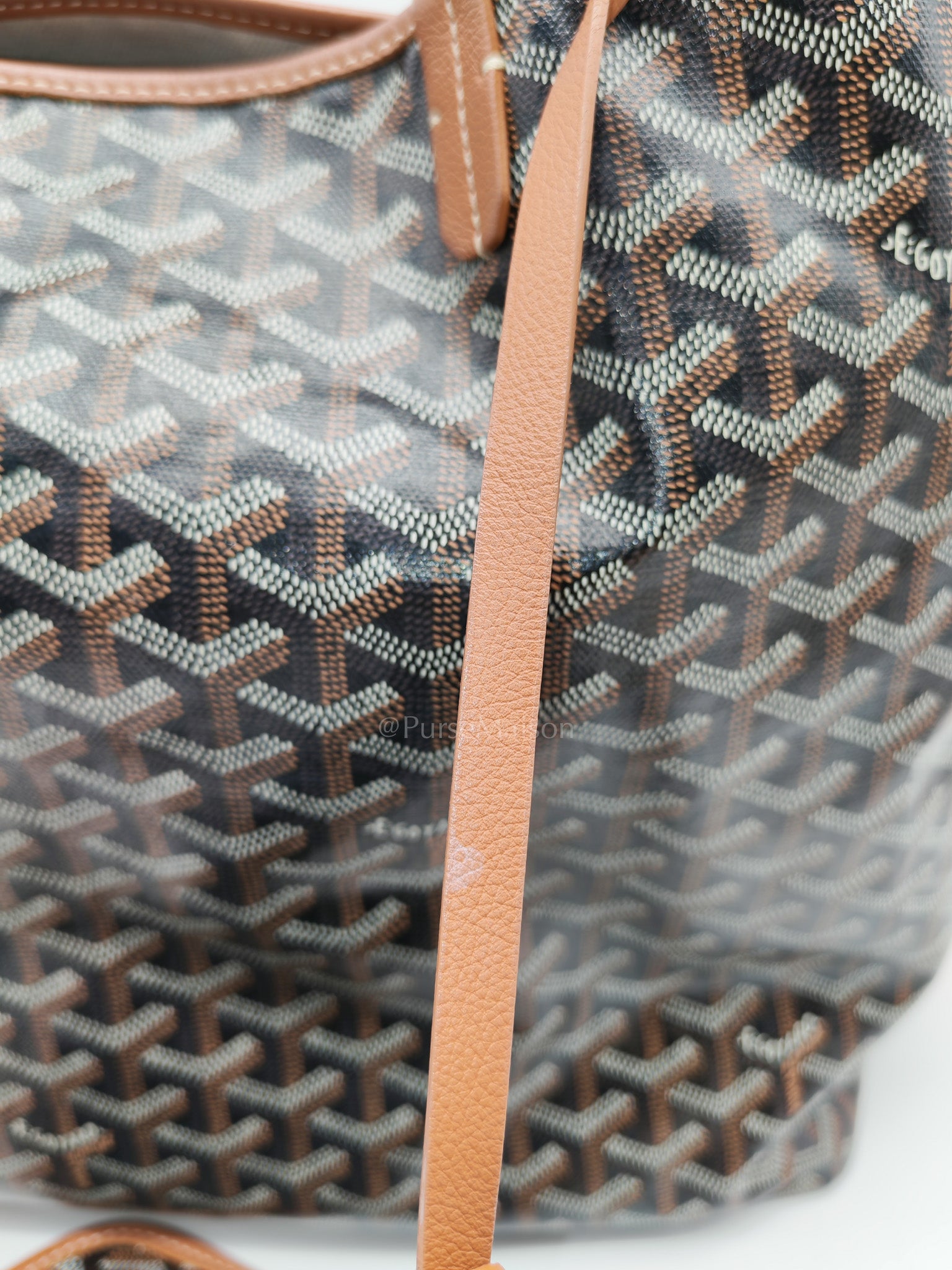 Goyard Saint Louis GM Tan in Goyardine Canvas Tote Bag | Purse Maison Luxury Bags Shop