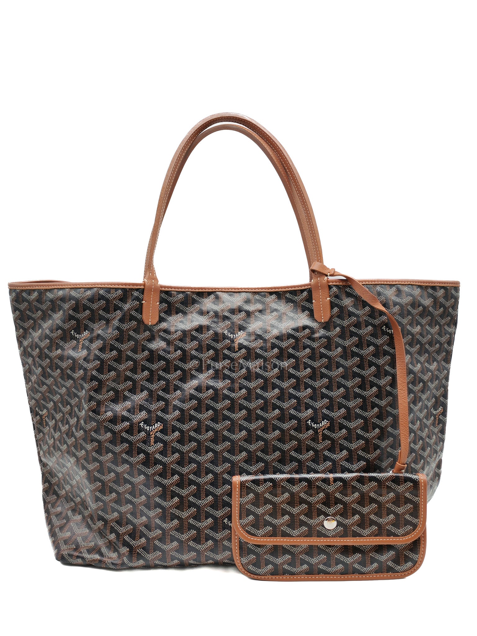 Goyard Saint Louis GM Tan in Goyardine Canvas Tote Bag | Purse Maison Luxury Bags Shop