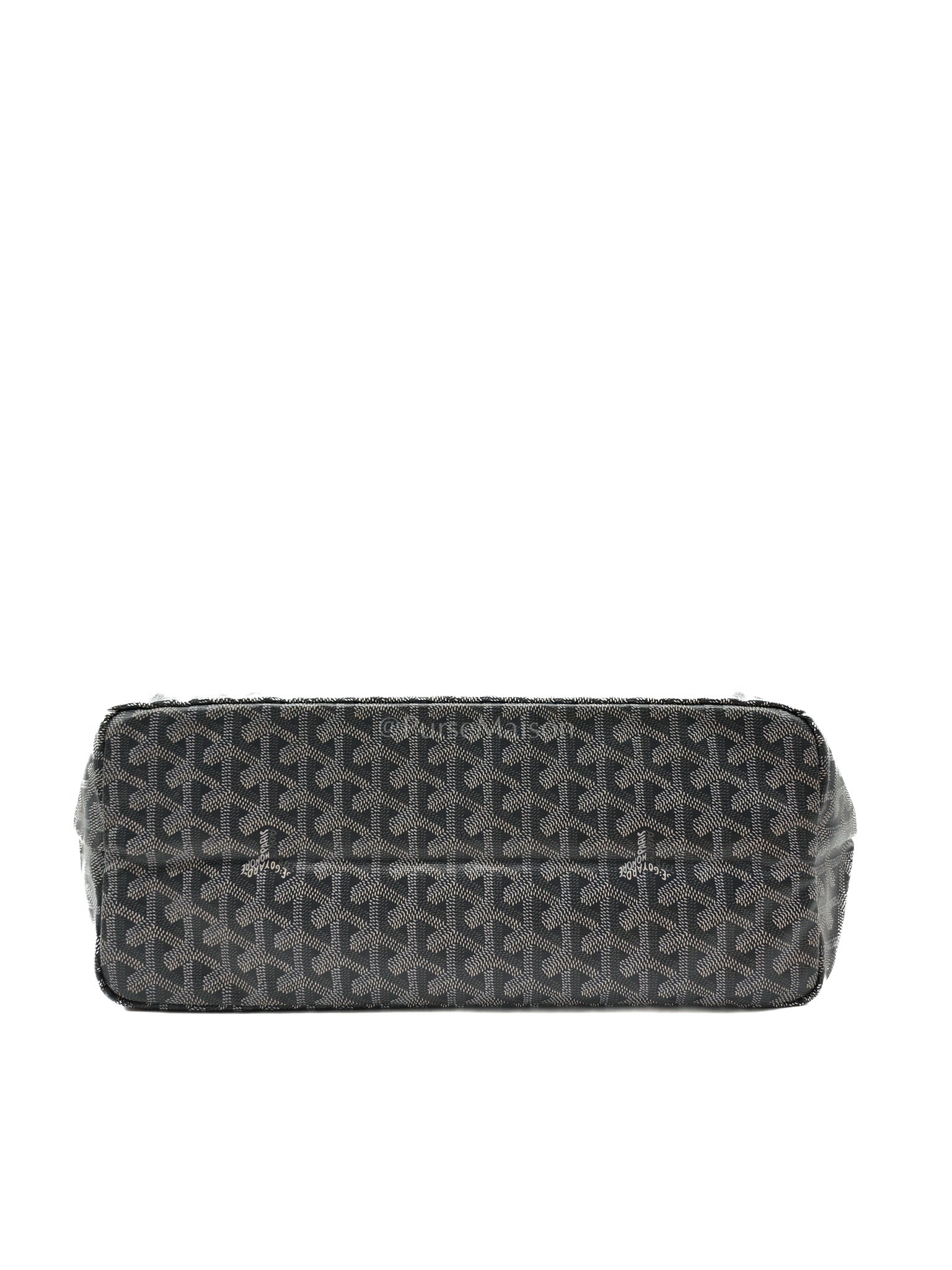 Goyard Saint Louis PM in Gray Goyardine Canvas | Purse Maison Luxury Bags Shop