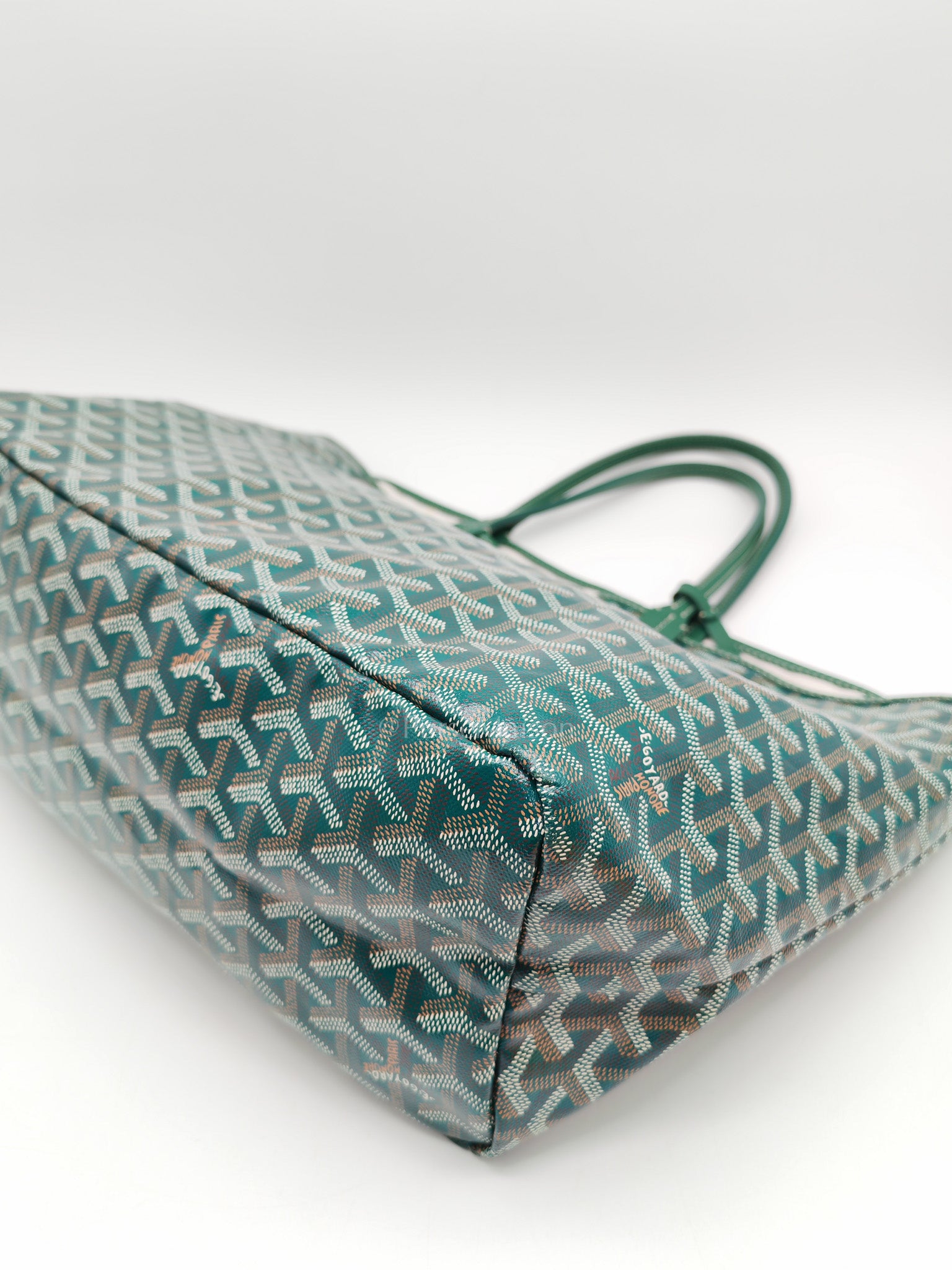Saint Louis PM in Green Goyardine Canvas | Purse Maison Luxury Bags Shop