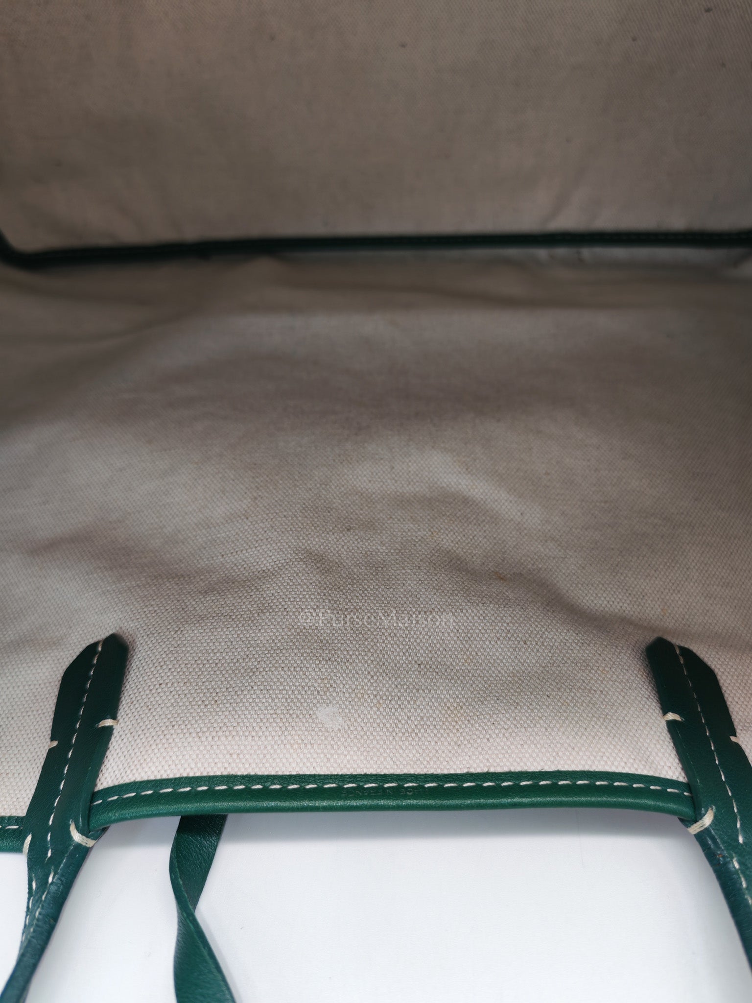 Goyard Saint Louis PM Tote Bag in Green Goyardine Canvas | Purse Maison Luxury Bags Shop