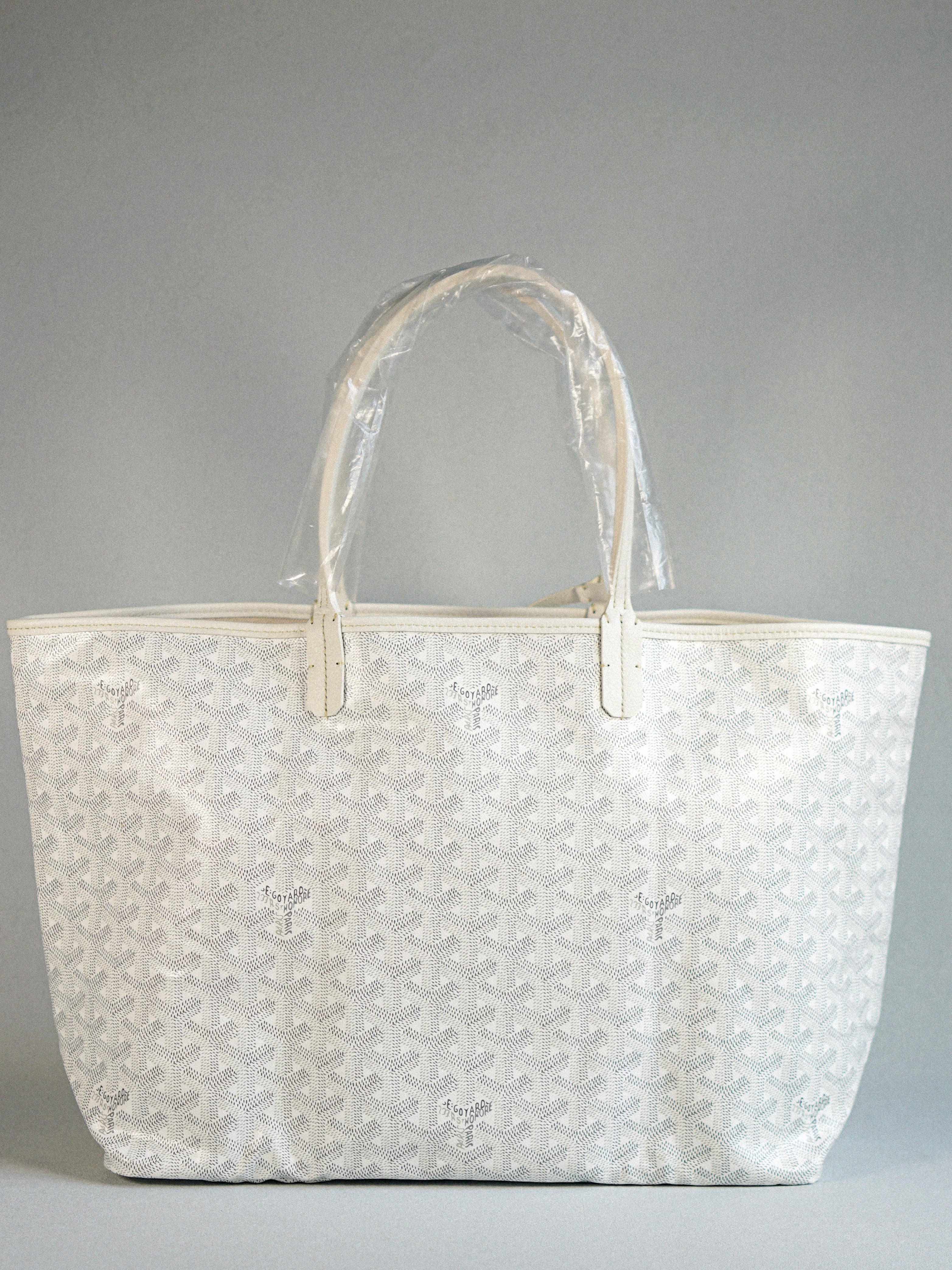 Goyard Saint Louis PM Tote in Blanc (White)