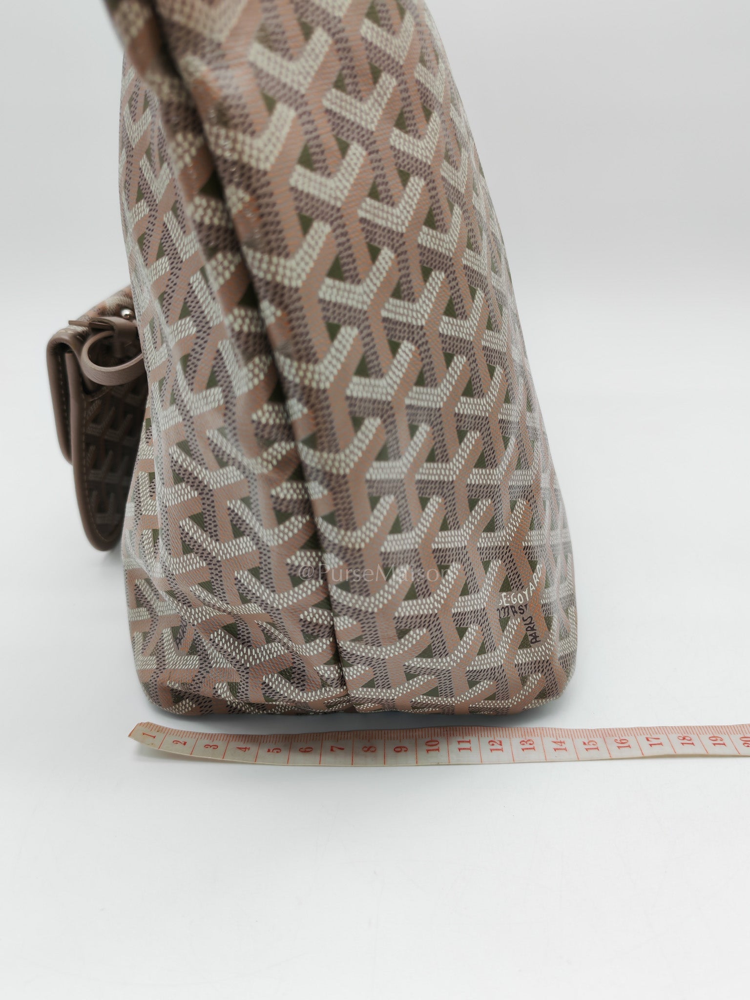 Goyard Saint Louis Tote Bag Pm in Claire-Voie Khaki Goyardine Canvas | Purse Maison Luxury Bags Shop