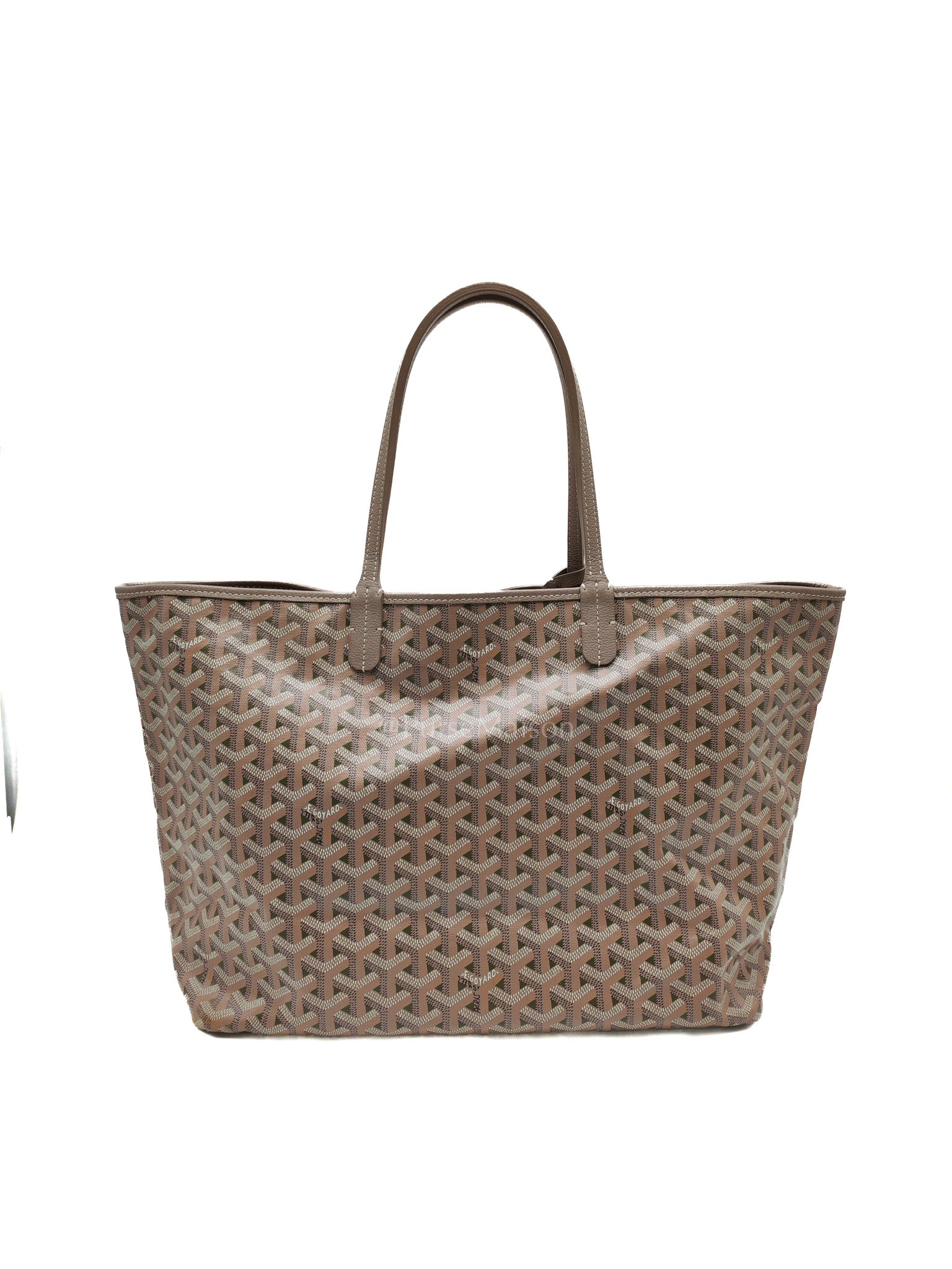 Goyard Saint Louis Tote Bag Pm in Claire-Voie Khaki Goyardine Canvas | Purse Maison Luxury Bags Shop