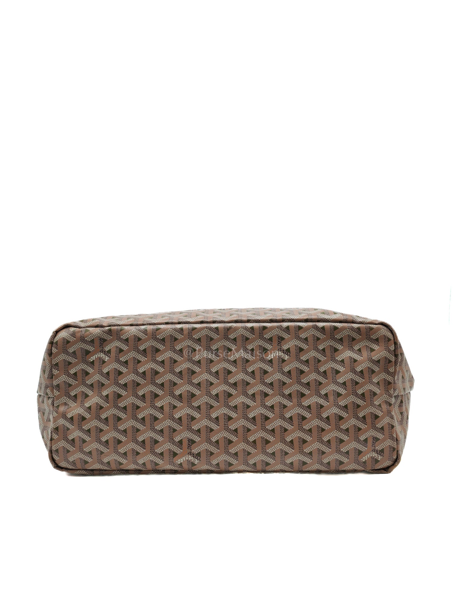 Goyard Saint Louis Tote Bag Pm in Claire-Voie Khaki Goyardine Canvas | Purse Maison Luxury Bags Shop