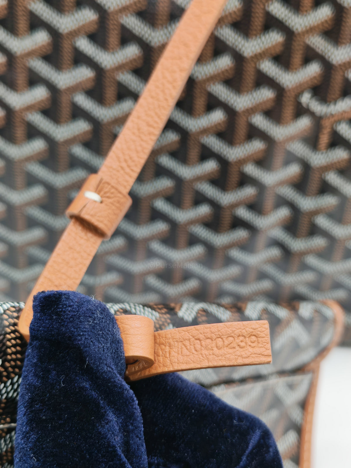 Goyard Saint Louis Tote Bag Pm in Tan Goyardine Canvas | Purse Maison Luxury Bags Shop
