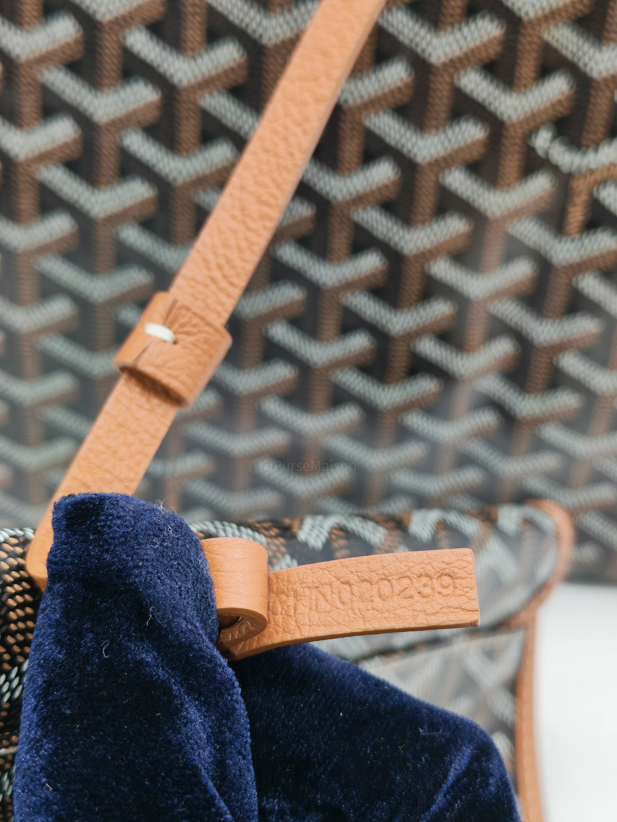 Goyard Saint Louis Tote Bag Pm in Tan Goyardine Canvas | Purse Maison Luxury Bags Shop