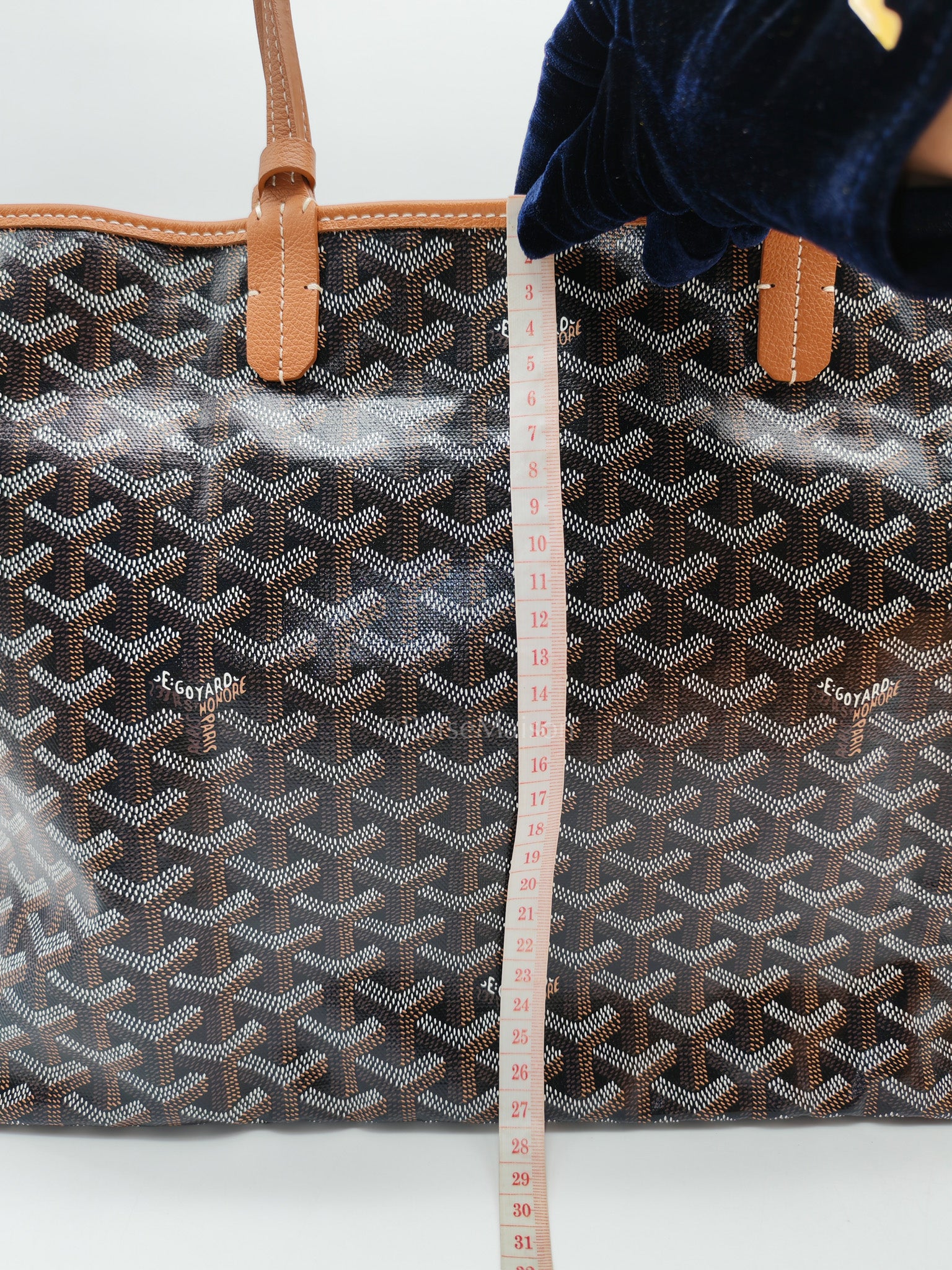 Goyard Saint Louis Tote Bag Pm in Tan Goyardine Canvas | Purse Maison Luxury Bags Shop