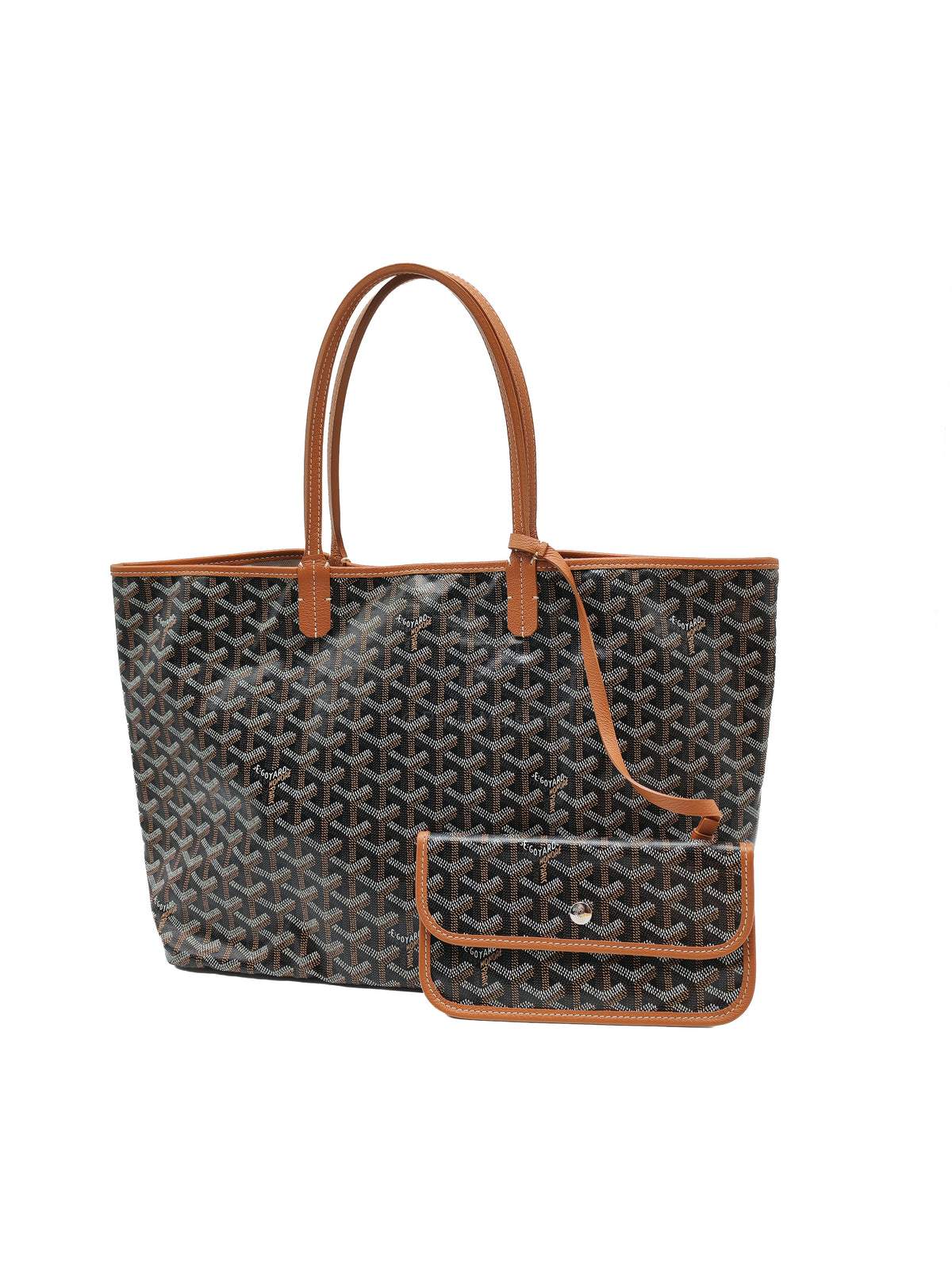 Goyard Saint Louis Tote Bag Pm in Tan Goyardine Canvas | Purse Maison Luxury Bags Shop