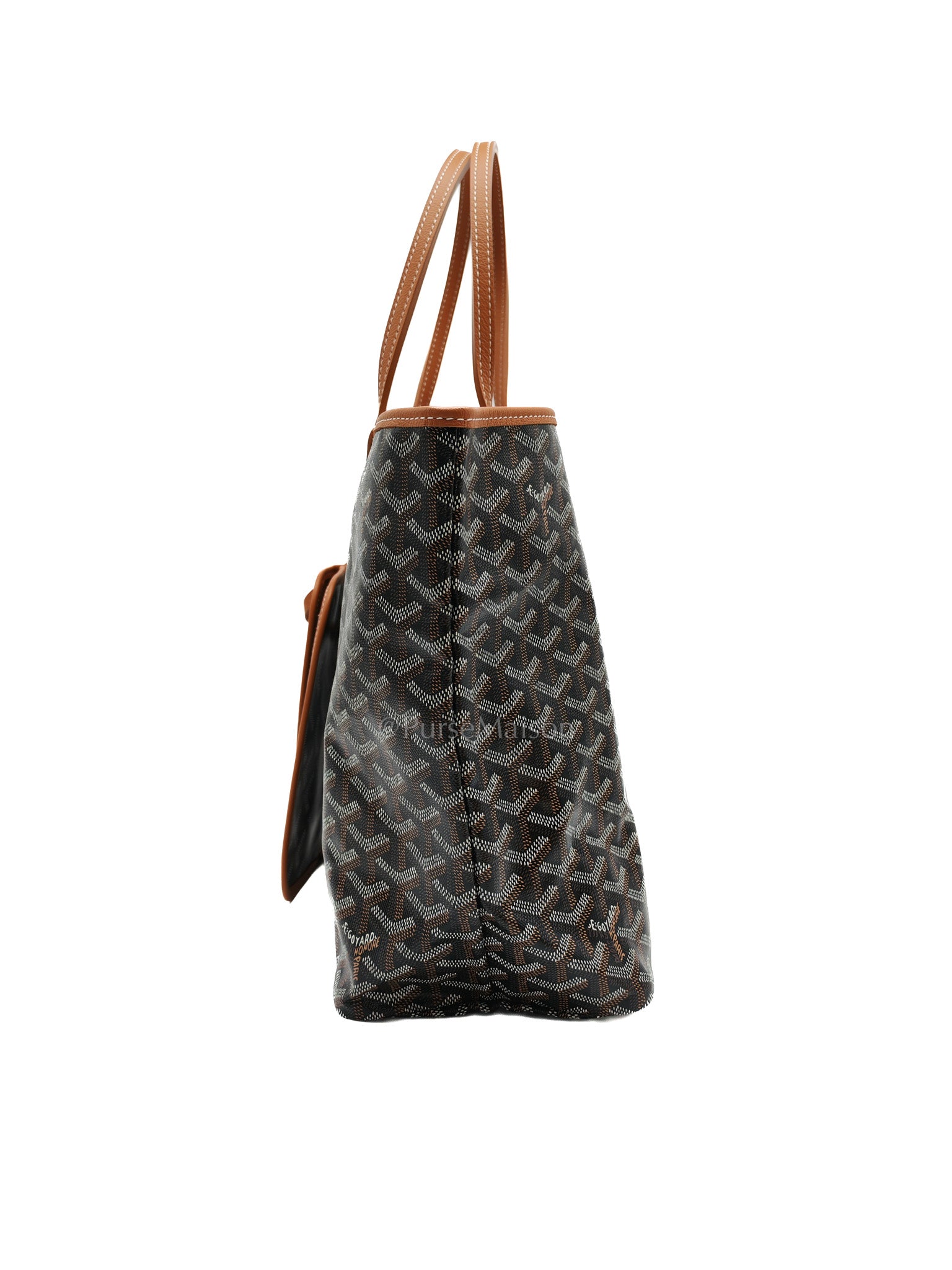 Goyard Saint Louis Tote Bag Pm in Tan Goyardine Canvas | Purse Maison Luxury Bags Shop