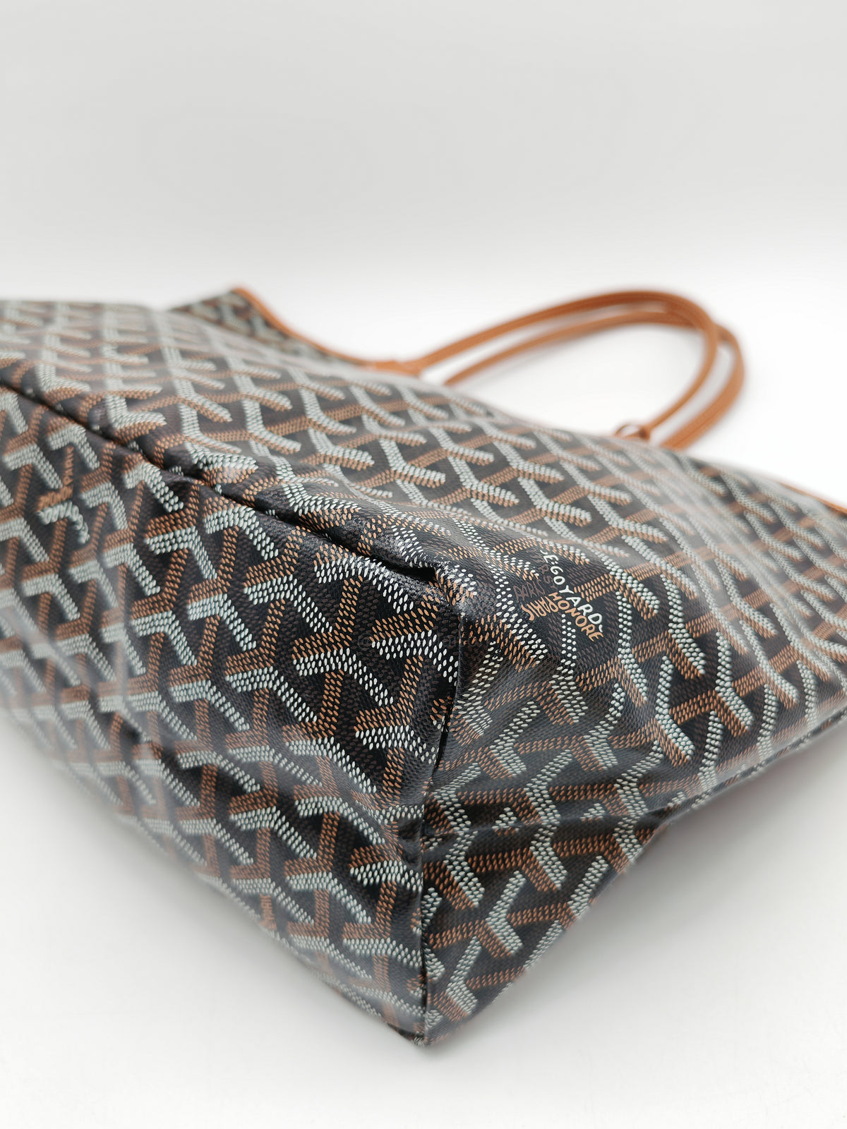 Goyard Saint Louis Tote Bag Pm in Tan Goyardine Canvas | Purse Maison Luxury Bags Shop