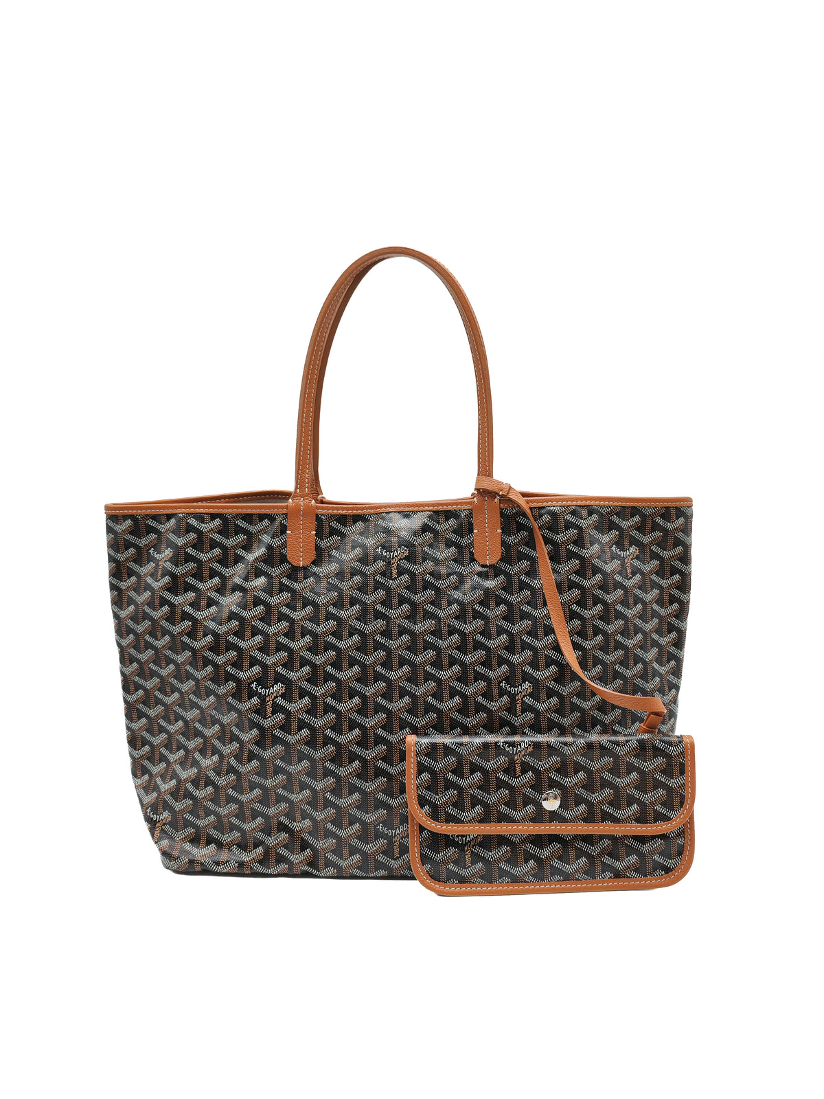 Goyard Saint Louis Tote Bag Pm in Tan Goyardine Canvas | Purse Maison Luxury Bags Shop