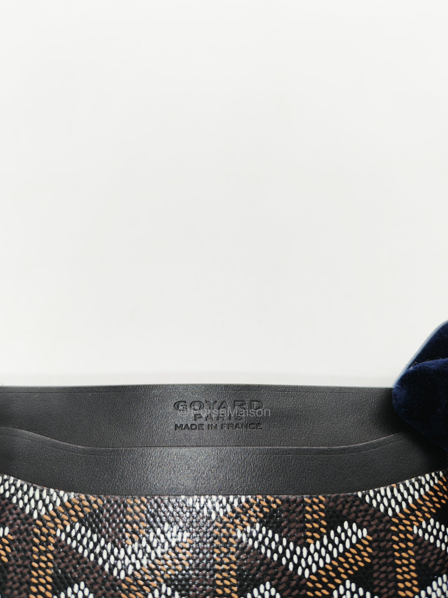 Goyard Saint Sulpice Card Holder in Black Goyardine Canvas | Purse Maison Luxury Bags Shop