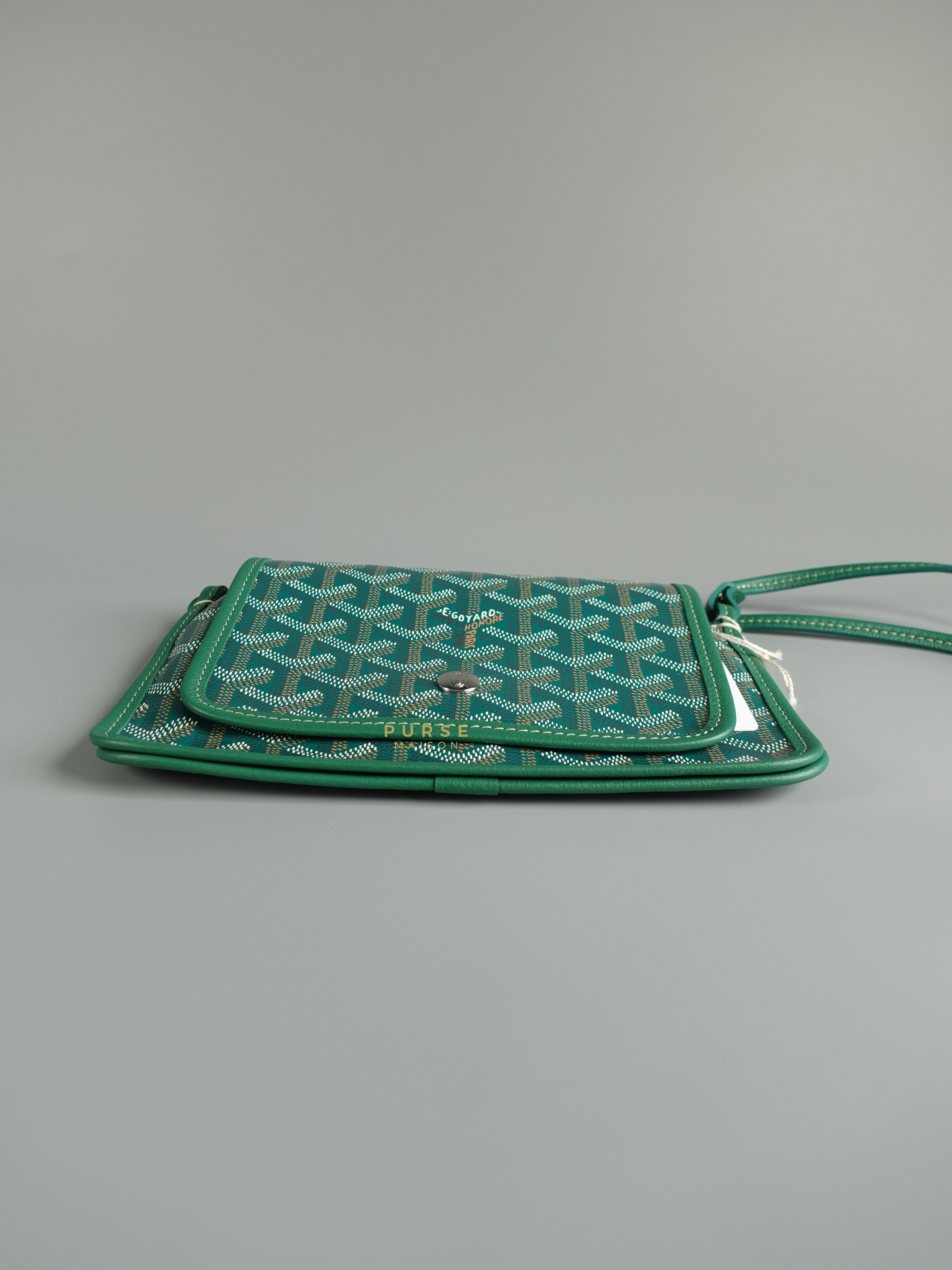 Goyard Vert Goyardine Coated Canvas Plumet Crossbody Bag | Purse Maison Luxury Bags Shop