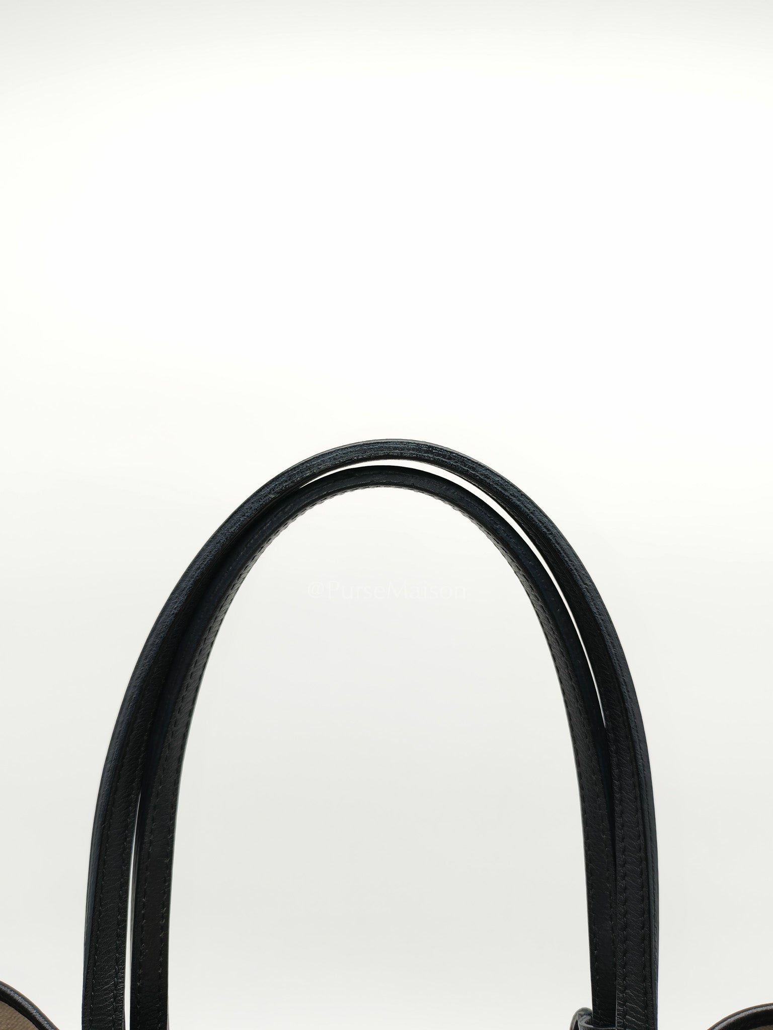 Saint Louis Tote Bag PM in Black Goyardine Canvas
