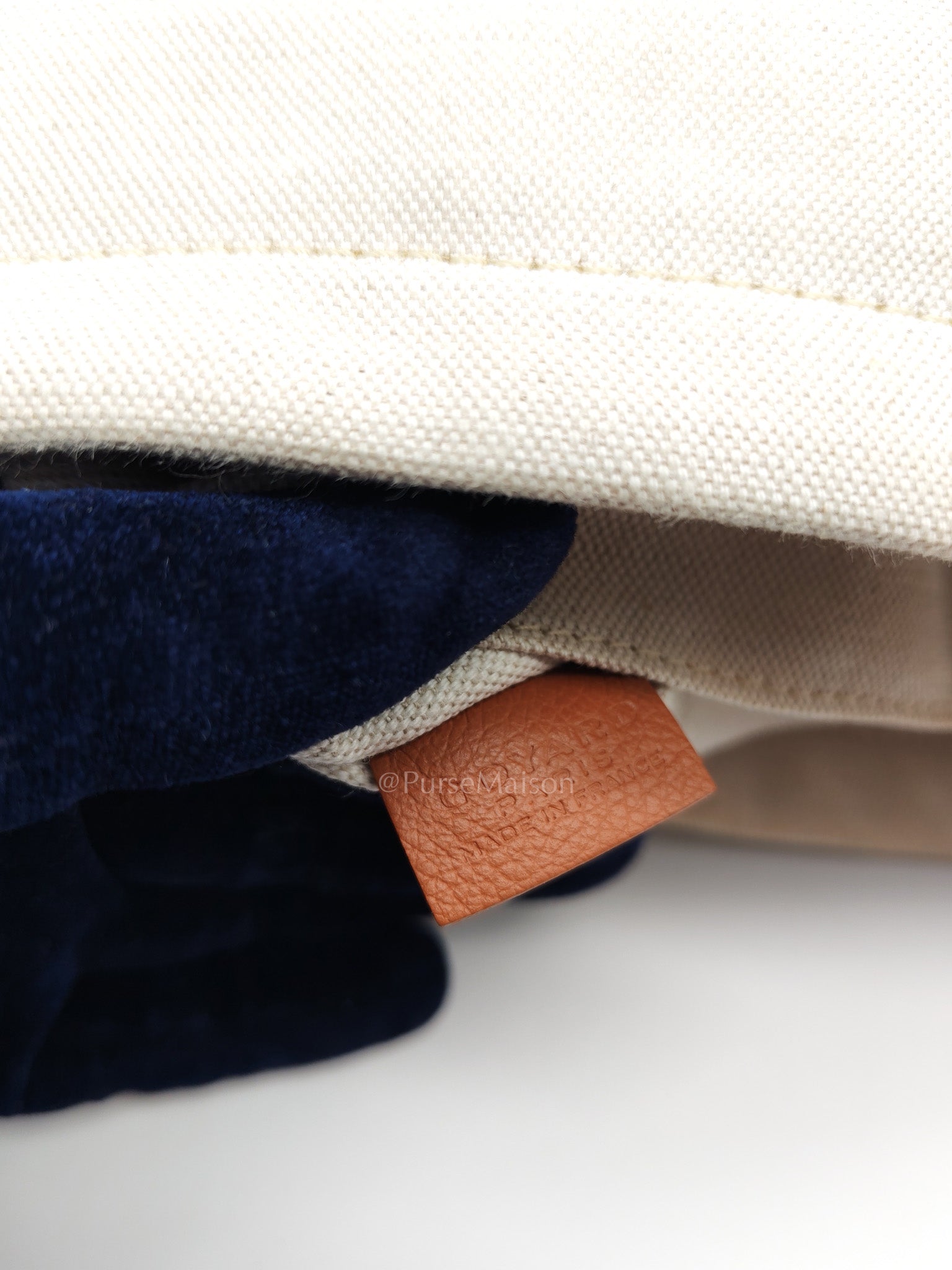 Goyard Necessaire Organizer Pouch in Nuetral Canvas