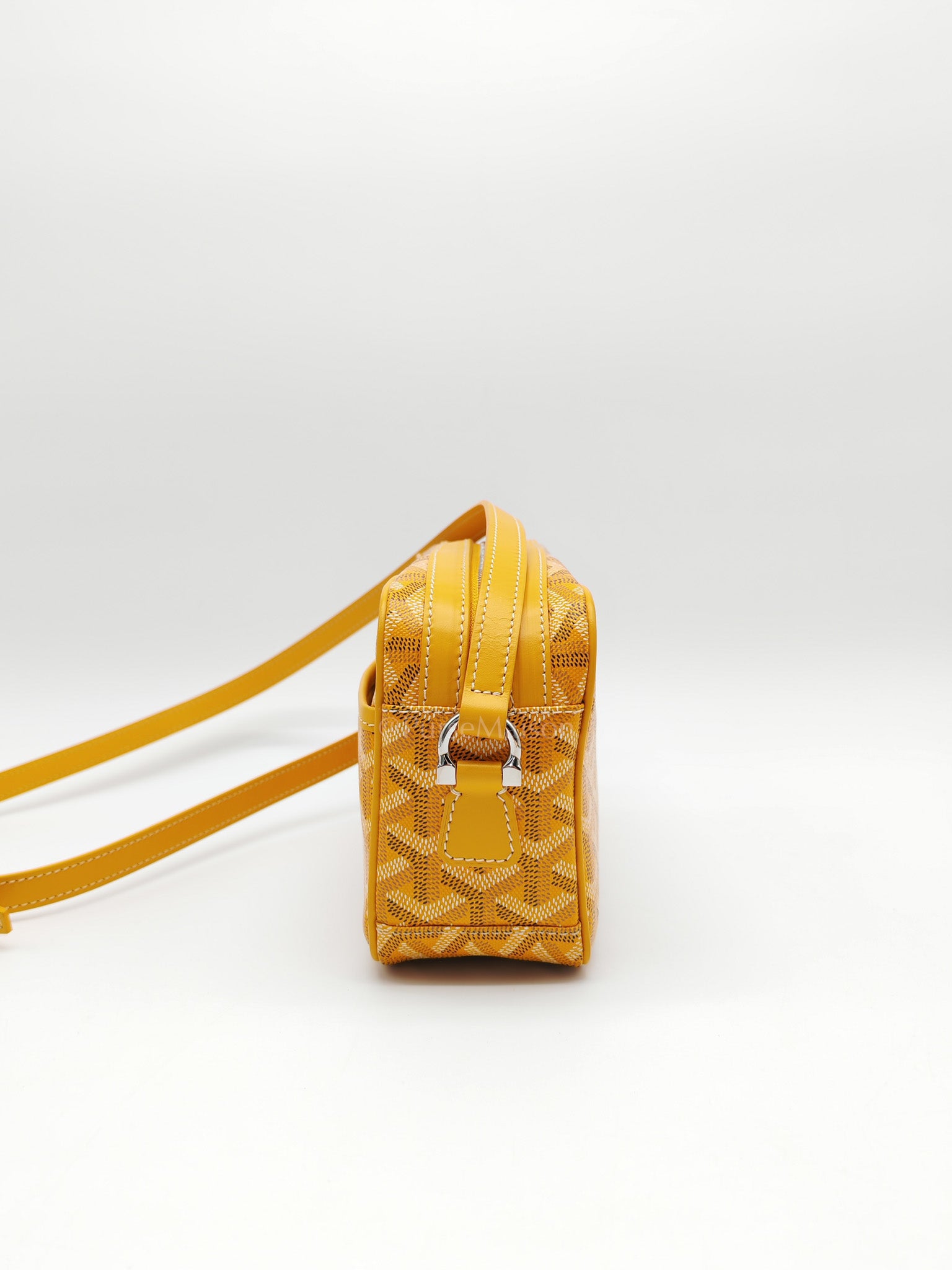 Cap Vert Crossbody Bag PM in Yellow Goyardine Canvas