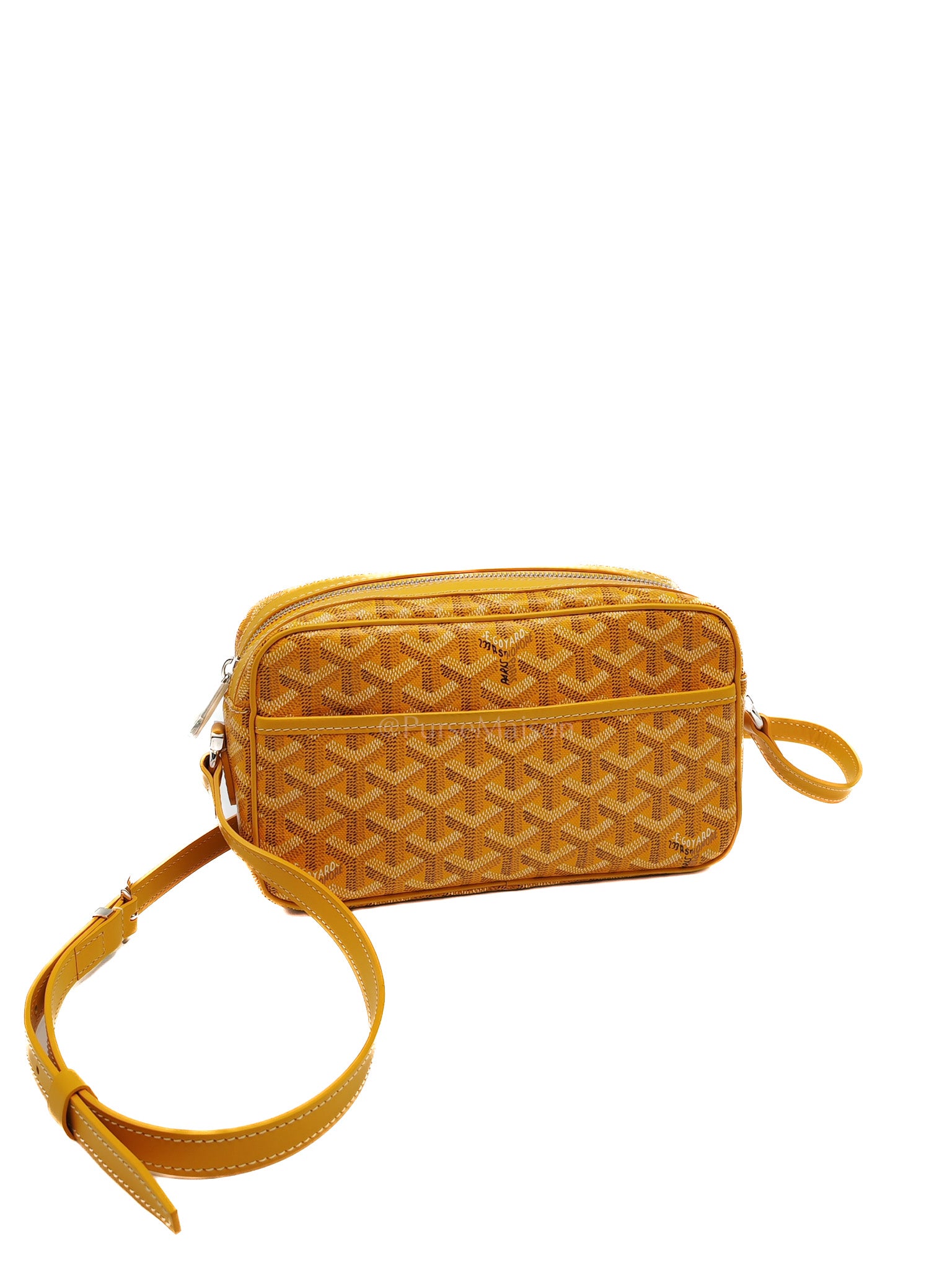 Cap Vert Crossbody Bag PM in Yellow Goyardine Canvas