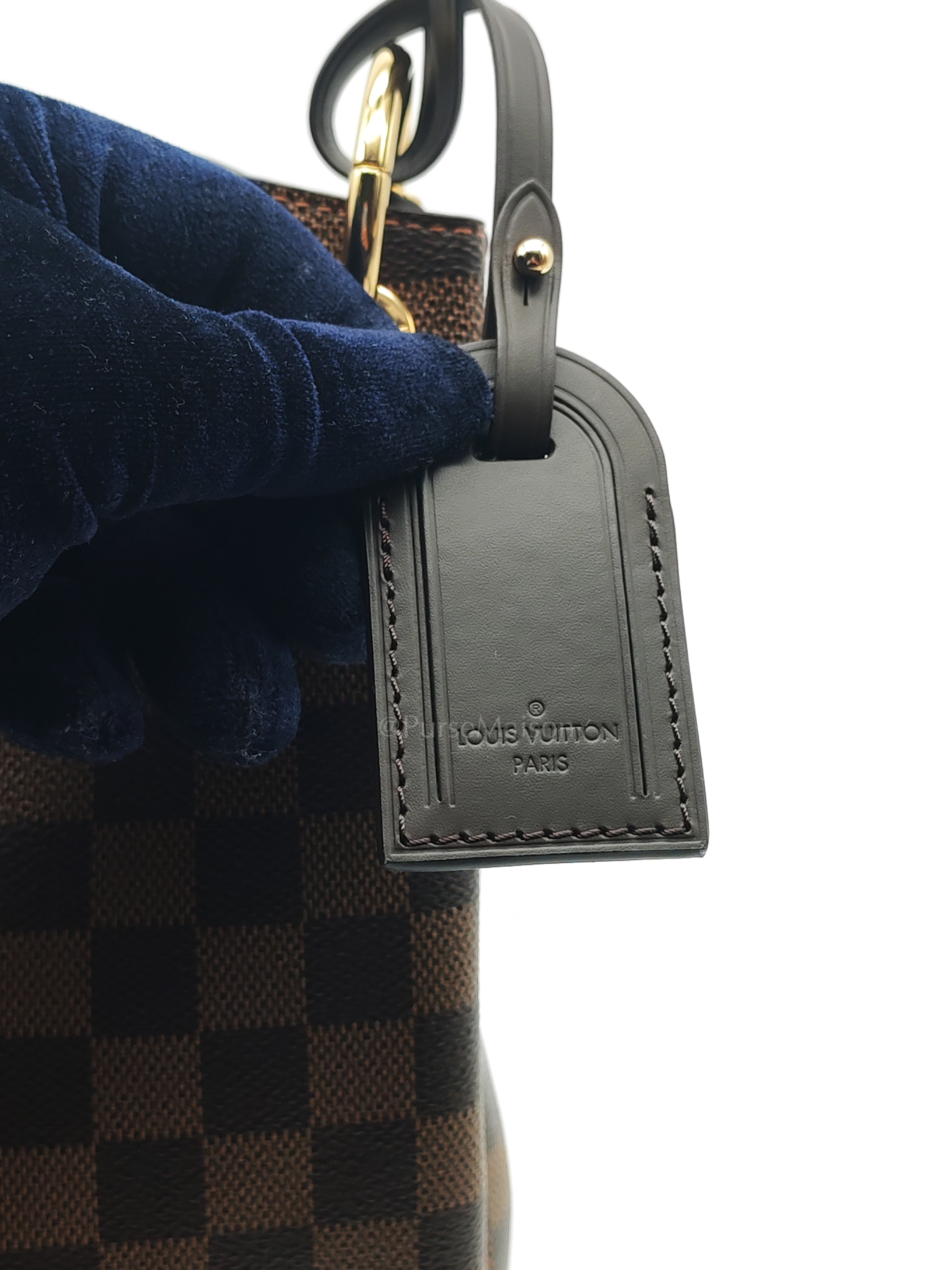 Gracefully MM in Damier Ebene Canvas (Microchip) | Purse Maison Luxury Bags Shop