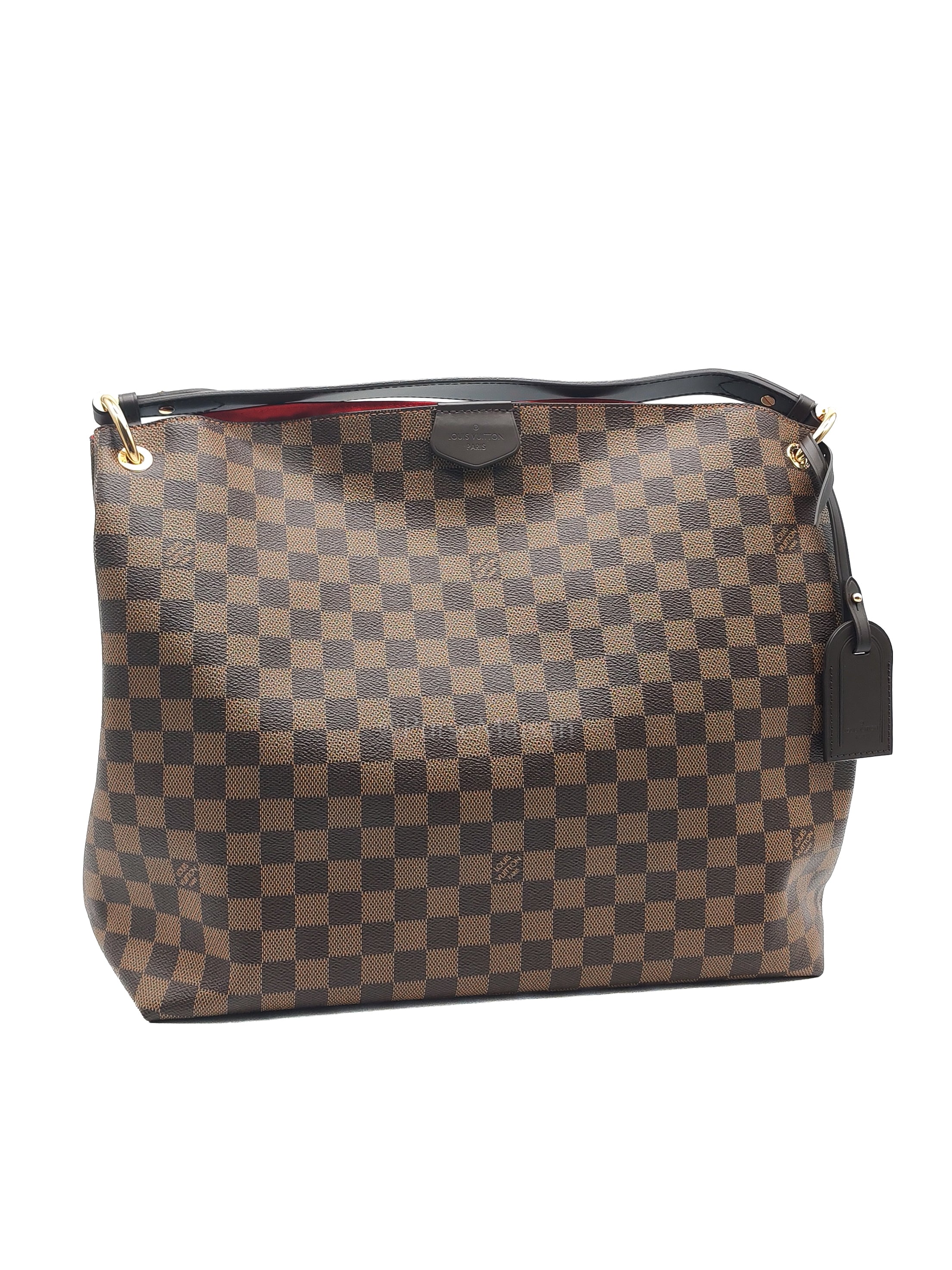 Gracefully MM in Damier Ebene Canvas (Microchip) | Purse Maison Luxury Bags Shop