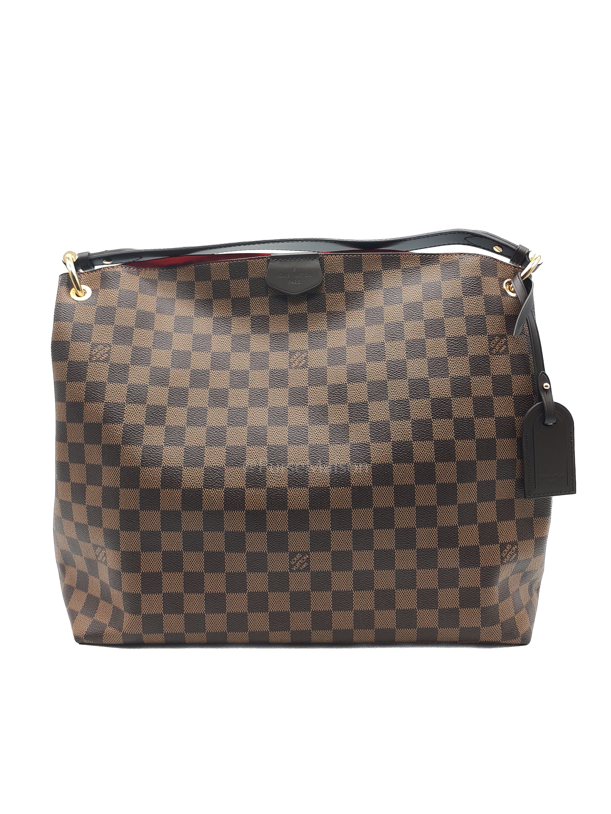 Gracefully MM in Damier Ebene Canvas (Microchip) | Purse Maison Luxury Bags Shop