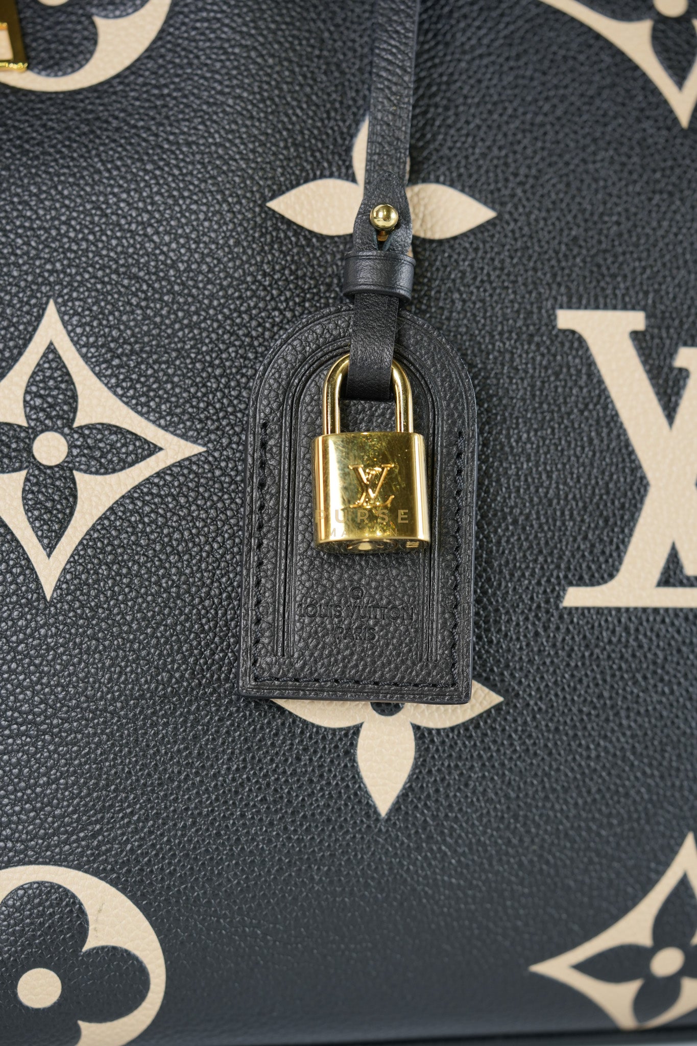 Grand Palais MM in Monogram Empreinte Leather Bicolor (Microchip) | Purse Maison Luxury Bags Shop