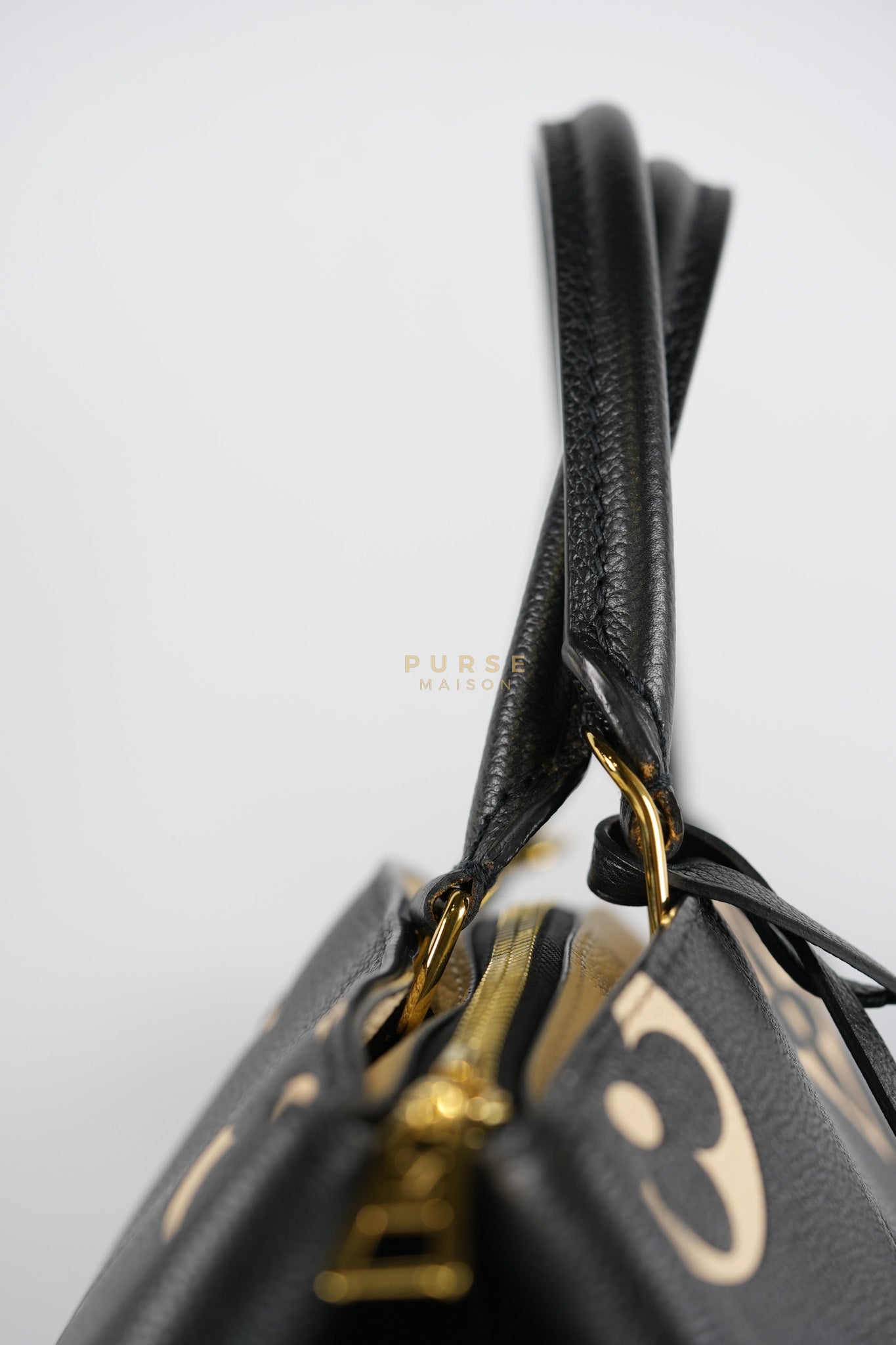 Grand Palais MM in Monogram Empreinte Leather Bicolor (Microchip) | Purse Maison Luxury Bags Shop