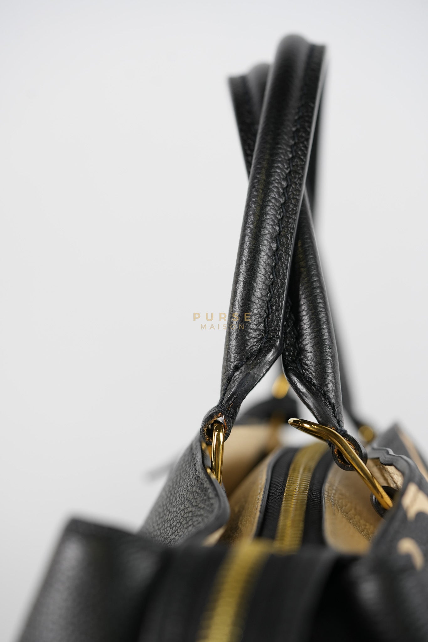 Grand Palais MM in Monogram Empreinte Leather Bicolor (Microchip) | Purse Maison Luxury Bags Shop