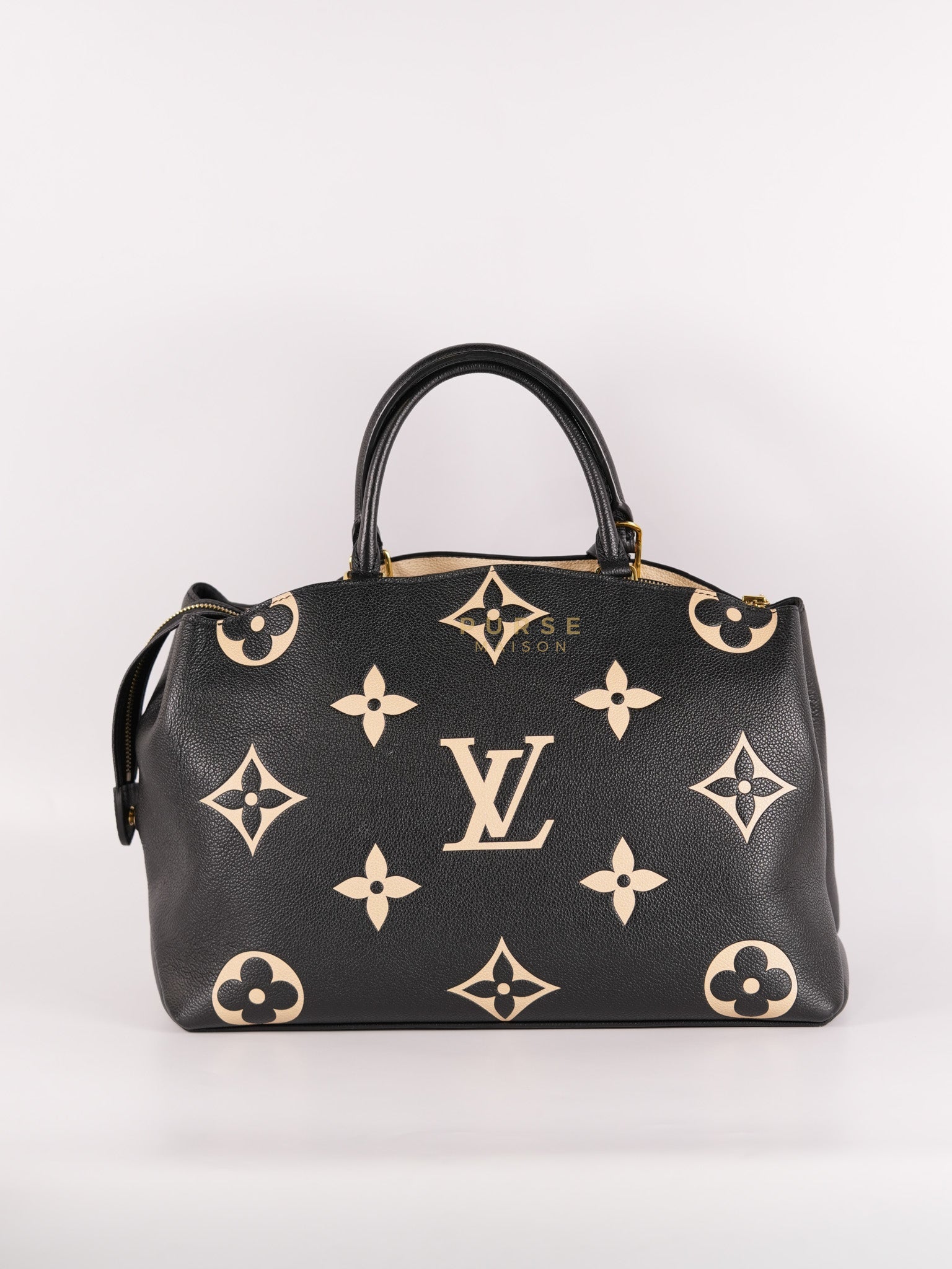 Grand Palais MM in Monogram Empreinte Leather Bicolor (Microchip) | Purse Maison Luxury Bags Shop