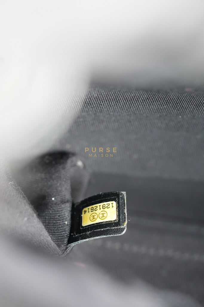 Grand Shopping Tote Bag (GST) in Black Caviar Leather & Gold Hardware Series 12 | Purse Maison Luxury Bags Shop