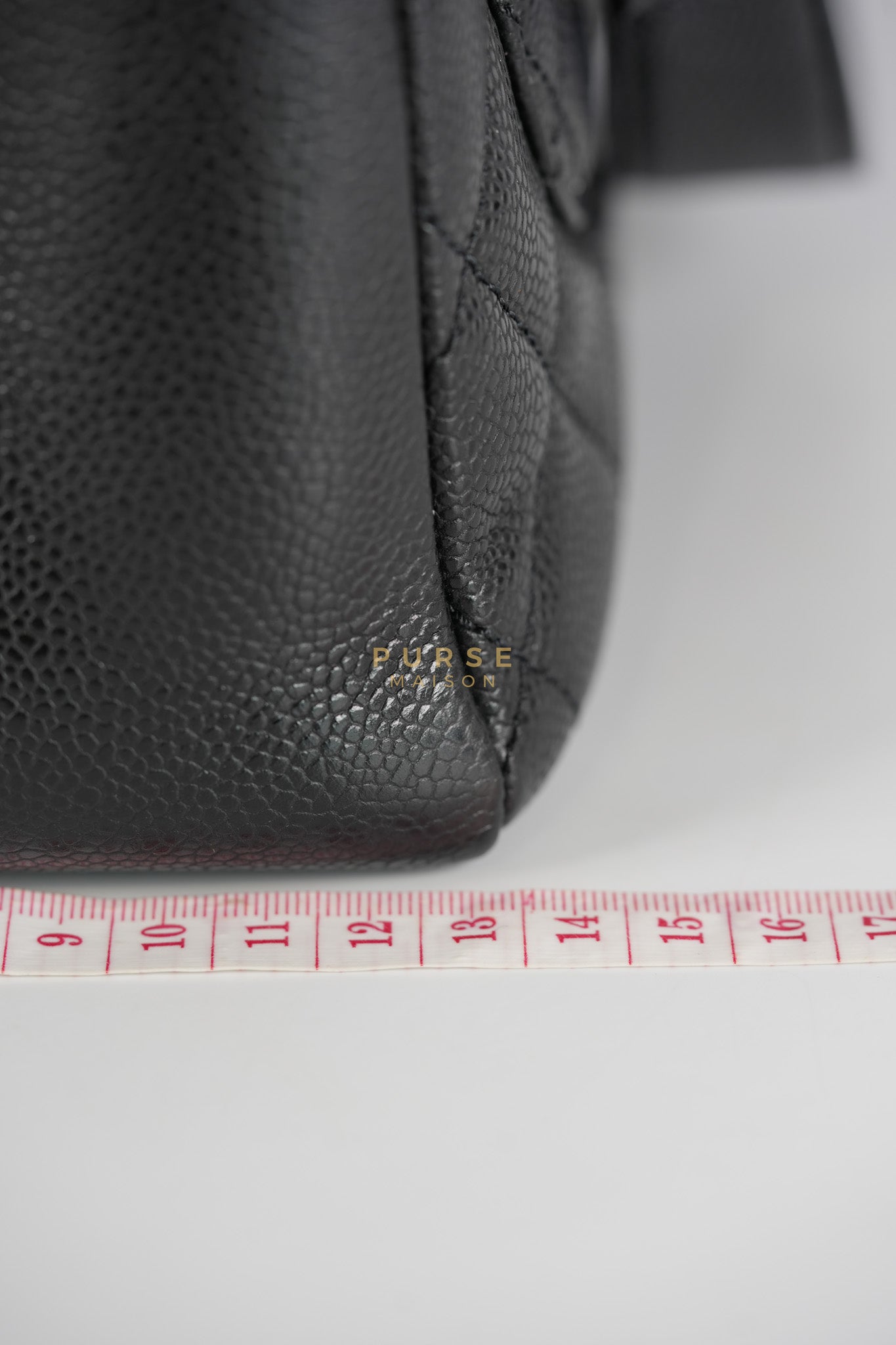 Grand Shopping Tote Bag (GST) in Black Caviar Leather & Gold Hardware Series 17 | Purse Maison Luxury Bags Shop