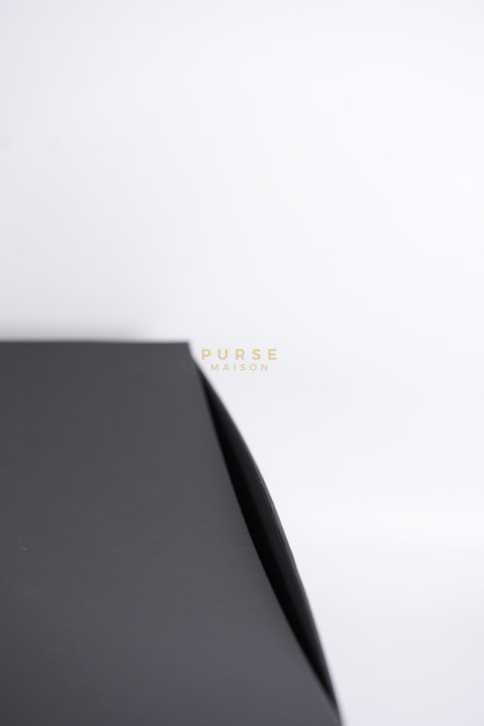 Grand Shopping Tote Bag (GST) in Black Quilted Caviar Leather & Gold Hardware Series 19 | Purse Maison Luxury Bags Shop