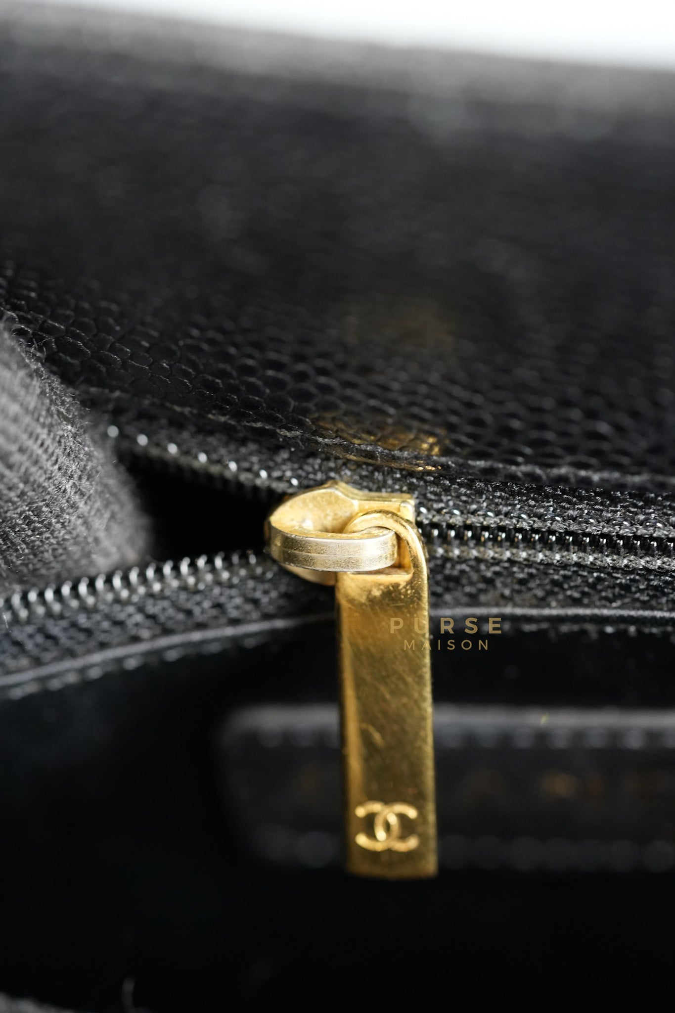 Grand Shopping Tote (GST) Bag in Gold Hardware Series 19 | Purse Maison Luxury Bags Shop