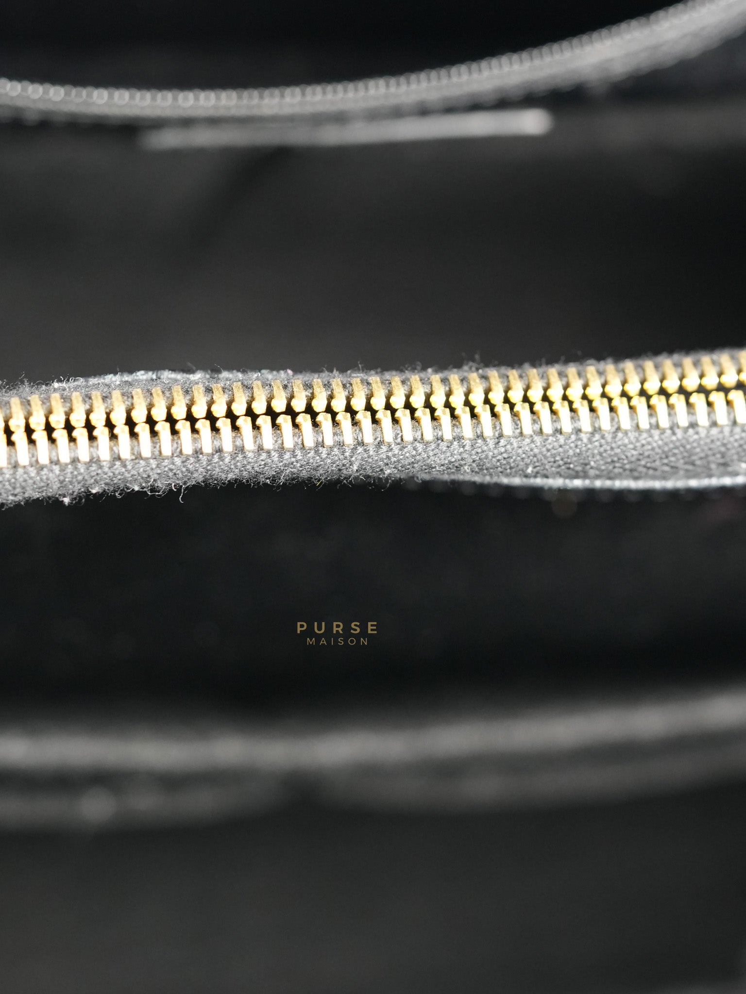 Grand Shopping Tote (GST) Black Quilted Caviar and Gold Hardware Series 14 | Purse Maison Luxury Bags Shop