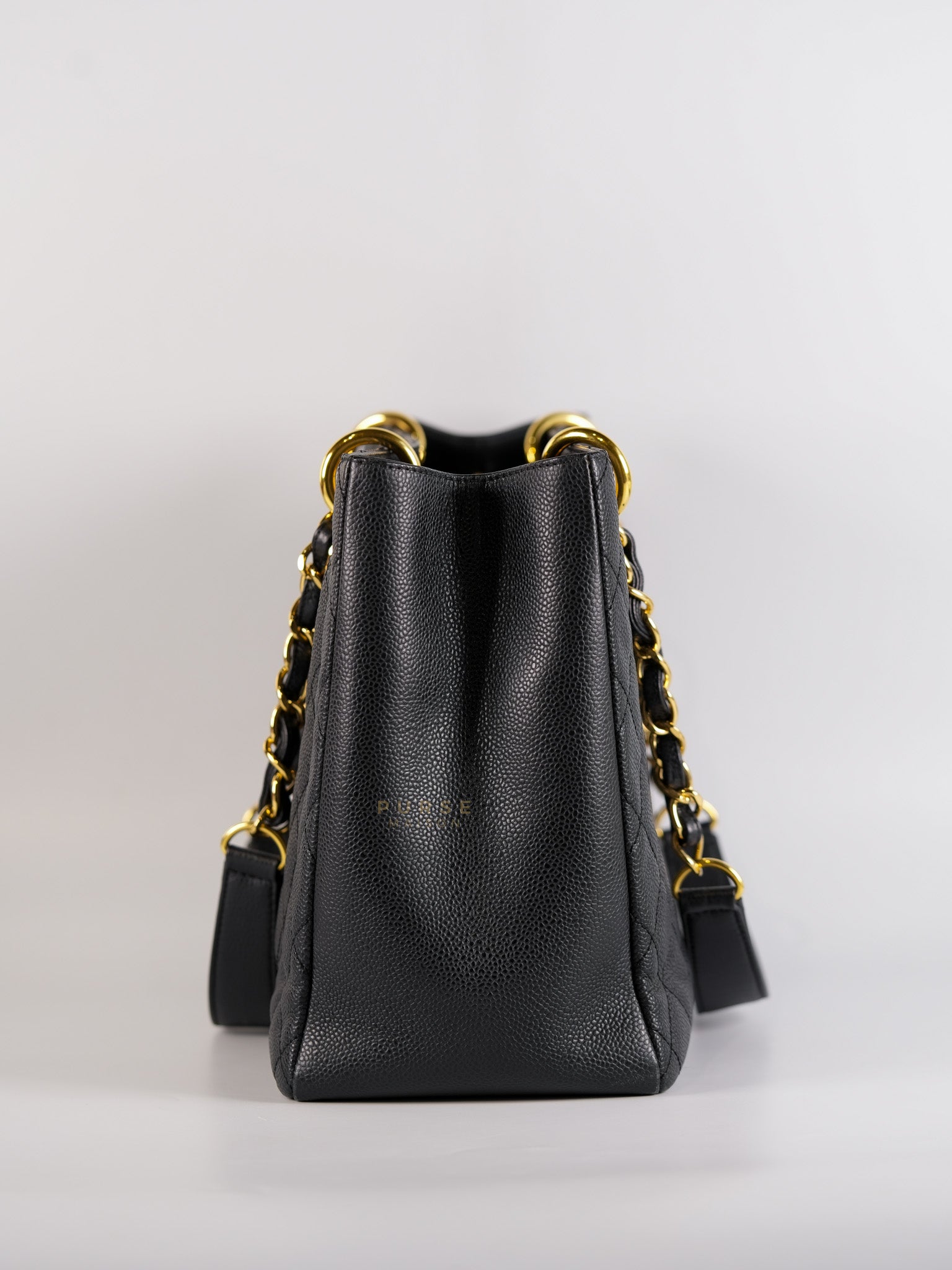 Grand Shopping Tote (GST) Caviar Calfskin in Gold Hardware Series 15 | Purse Maison Luxury Bags Shop