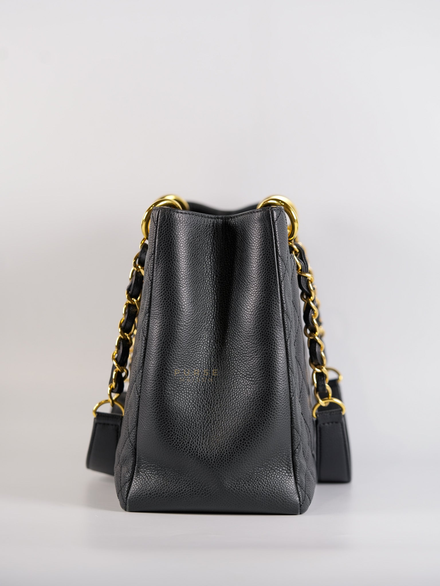 Grand Shopping Tote (GST) Caviar Calfskin in Gold Hardware Series 15 | Purse Maison Luxury Bags Shop