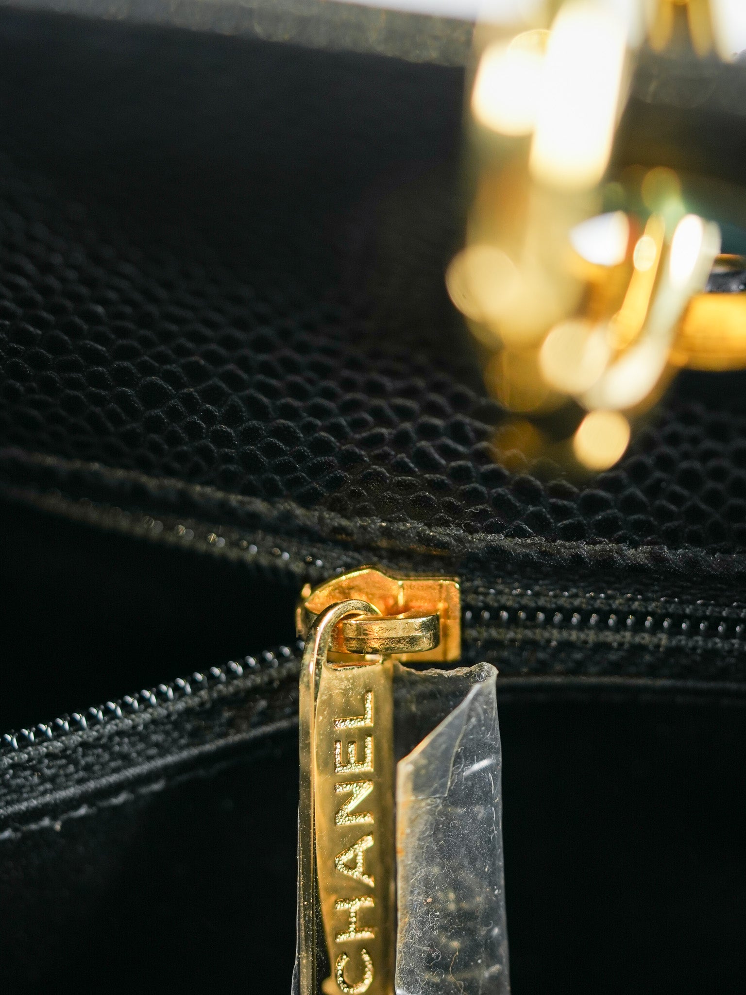 Grand Shopping Tote (GST) Caviar Calfskin in Gold Hardware Series 18 | Purse Maison Luxury Bags Shop