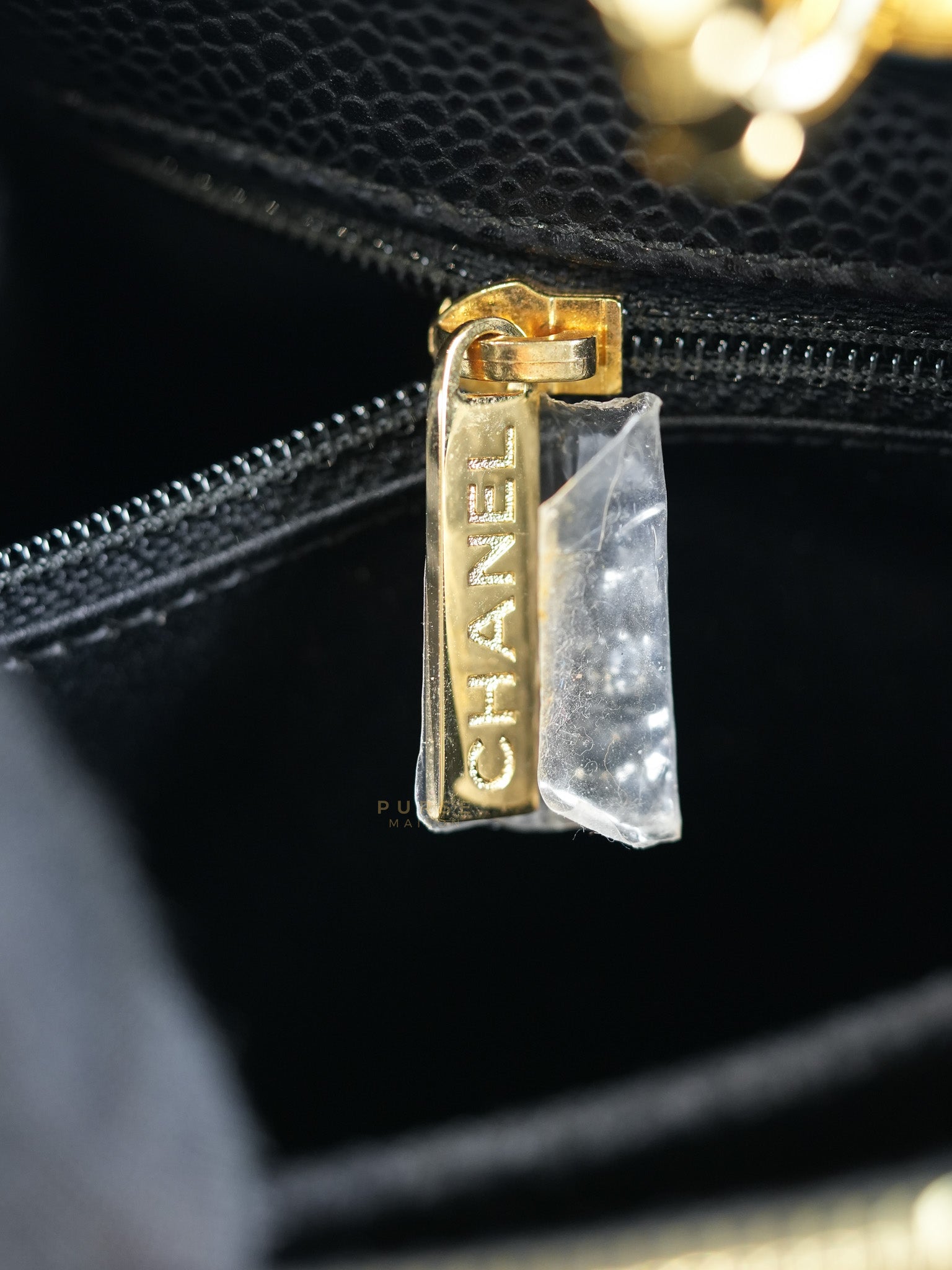 Grand Shopping Tote (GST) Caviar Calfskin in Gold Hardware Series 18 | Purse Maison Luxury Bags Shop