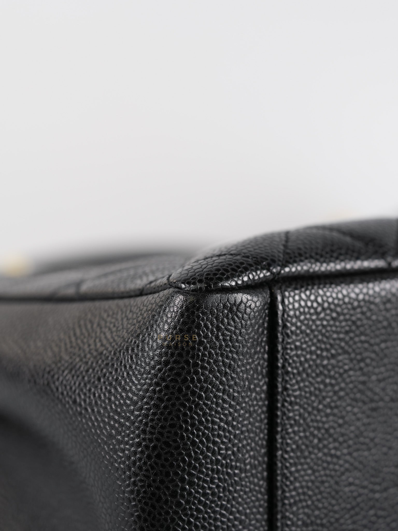 Grand Shopping Tote (GST) Caviar Calfskin in Gold Hardware Series 18 | Purse Maison Luxury Bags Shop