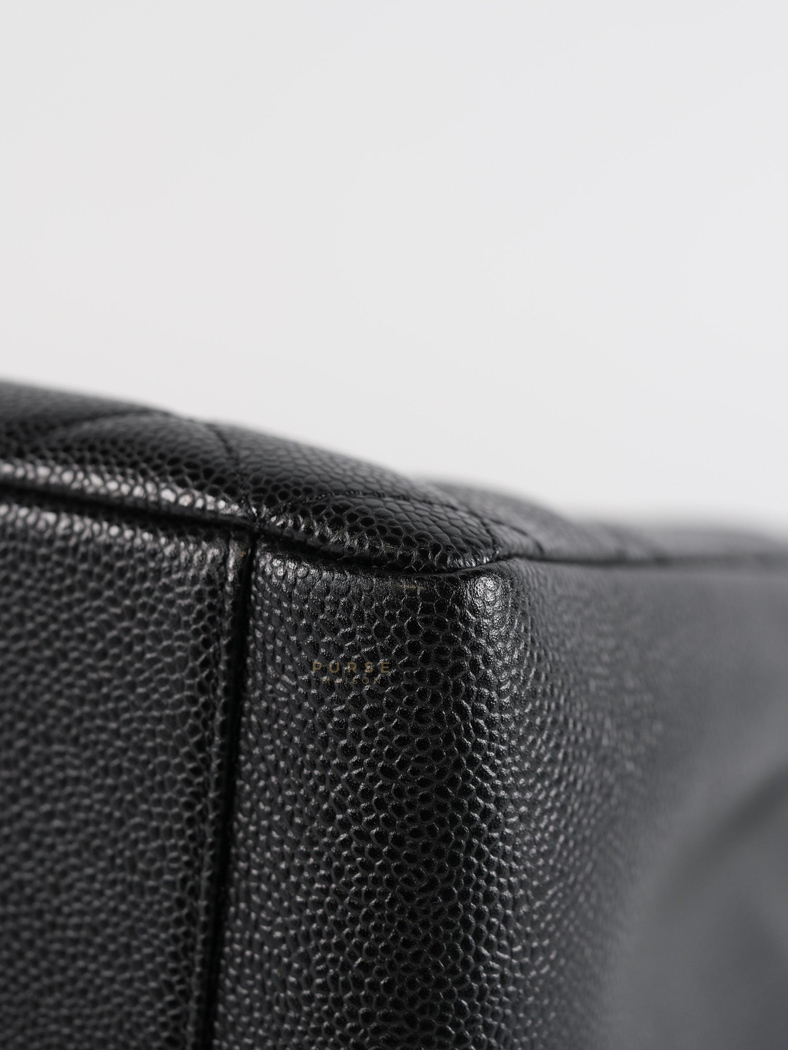 Grand Shopping Tote (GST) Caviar Calfskin in Gold Hardware Series 18 | Purse Maison Luxury Bags Shop