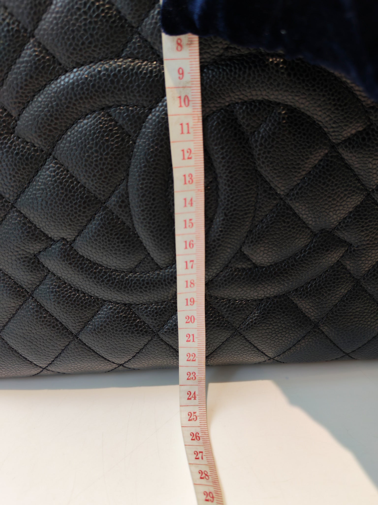 Grand Shopping Tote (GST) in Black Caviar Leather and Gold Hardware Series 18/13 | Purse Maison Luxury Bags Shop