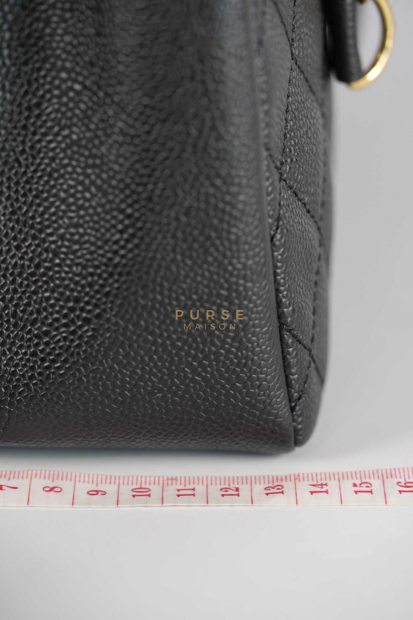 Grand Shopping Tote(GST) in Black Caviar Leather Gold Hardware (Series 13/58) | Purse Maison Luxury Bags Shop